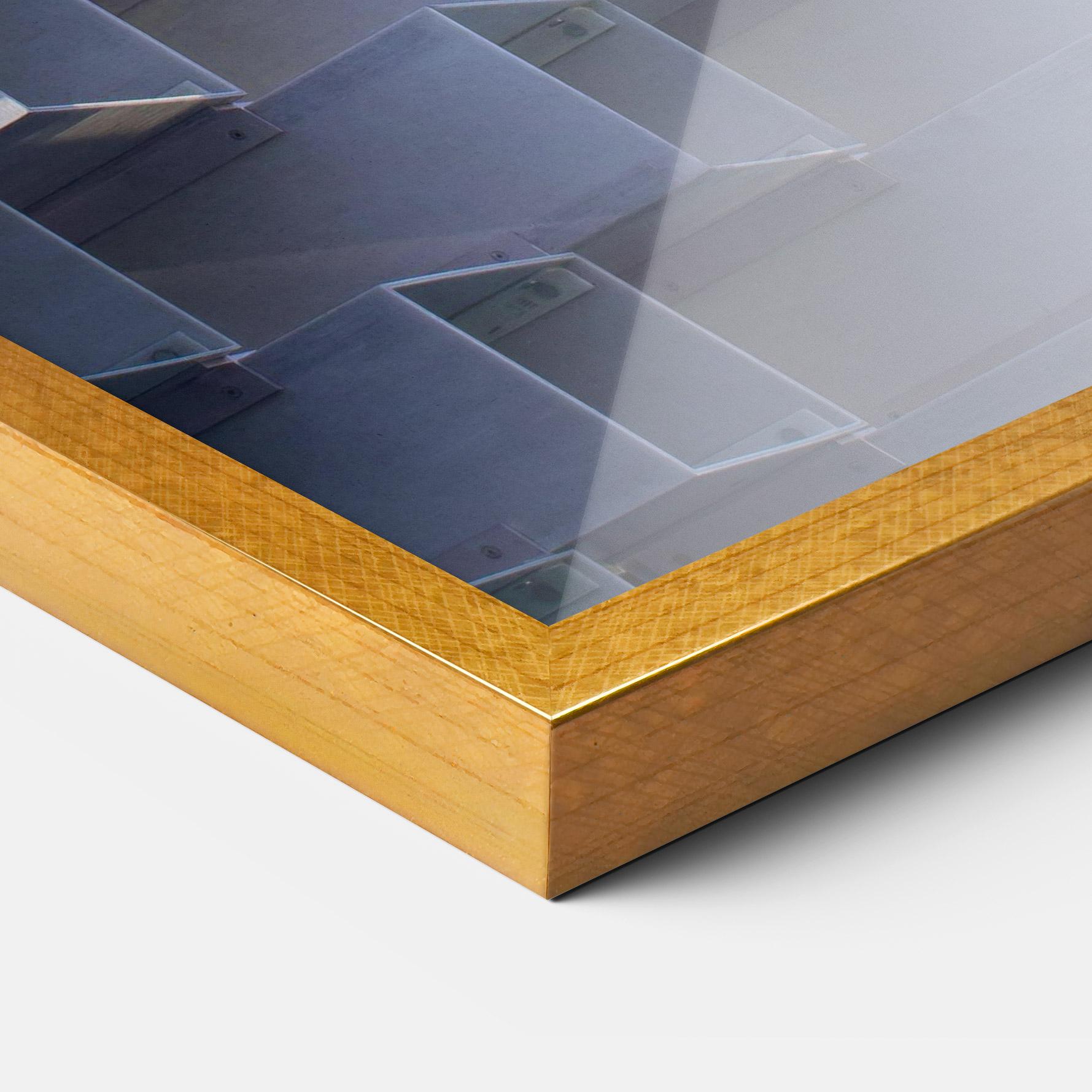 Gerahmte Poster 3d White Square mockup 3