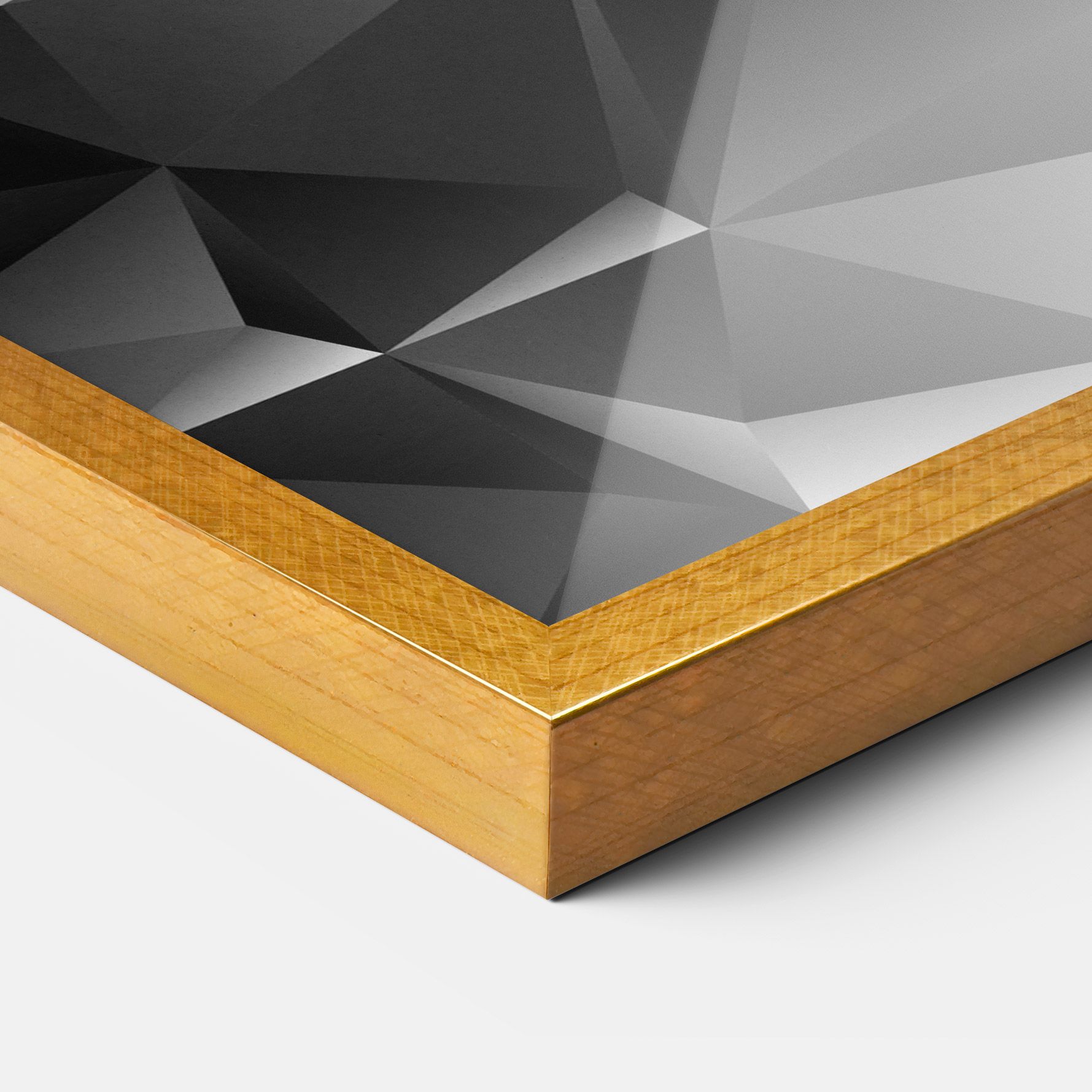 Black Triangle Pattern mockup 3