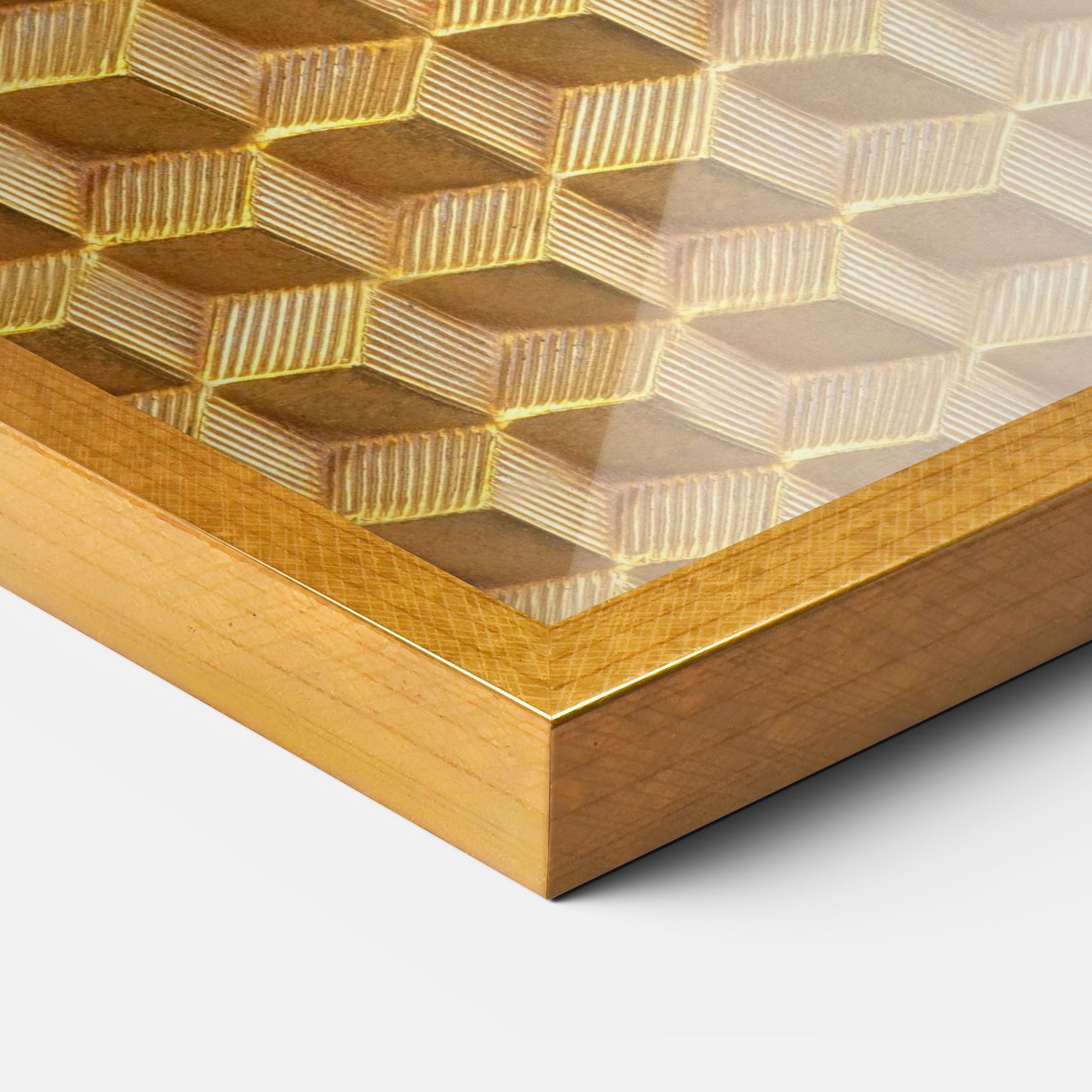 Small Yellow Square mockup 3