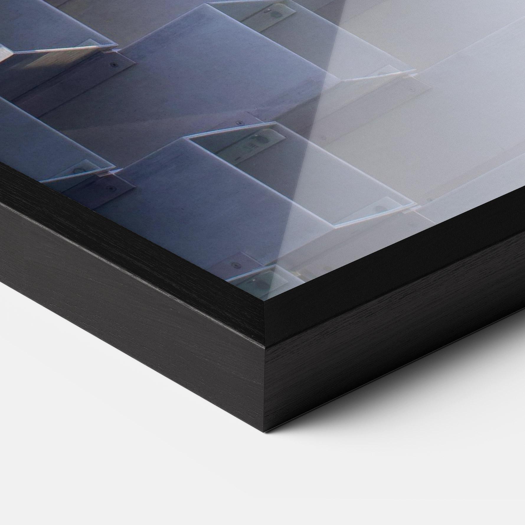 Gerahmte Poster 3d White Square mockup 3