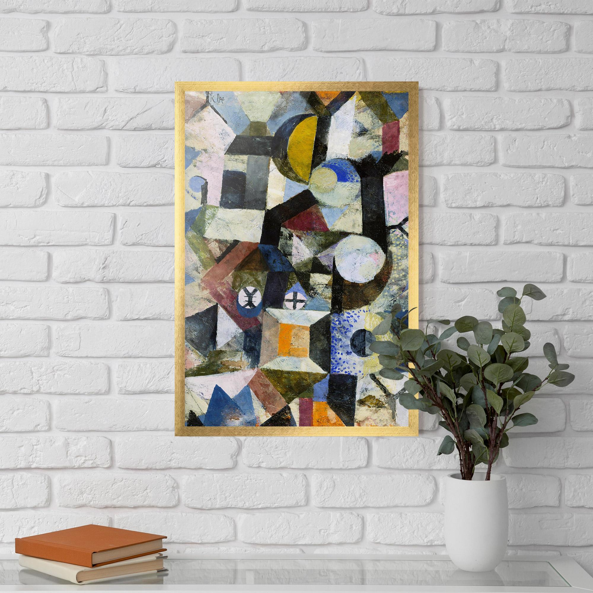 Gerahmte Poster Abstract Geometric mockup 5