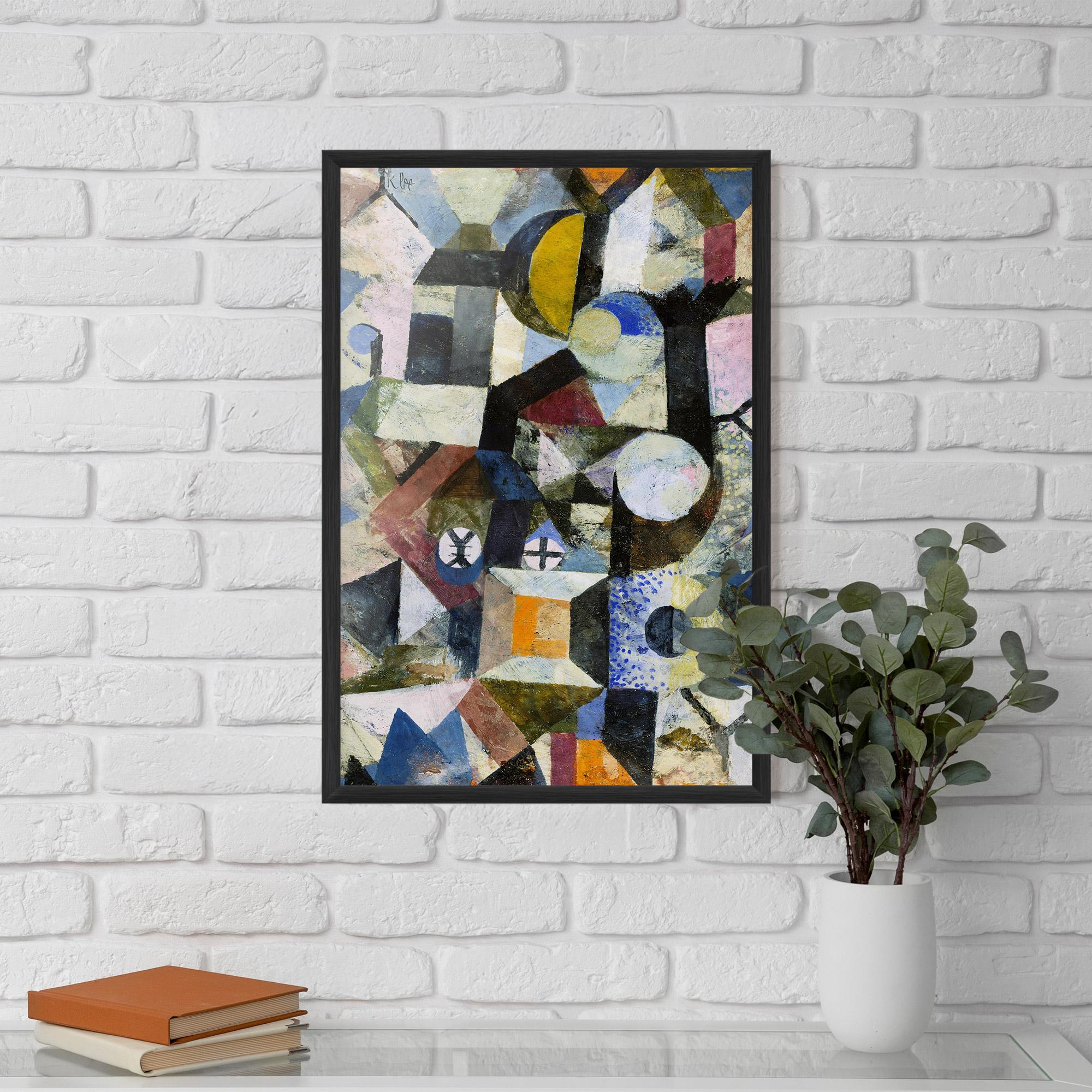 Gerahmte Poster Abstract Geometric mockup 5