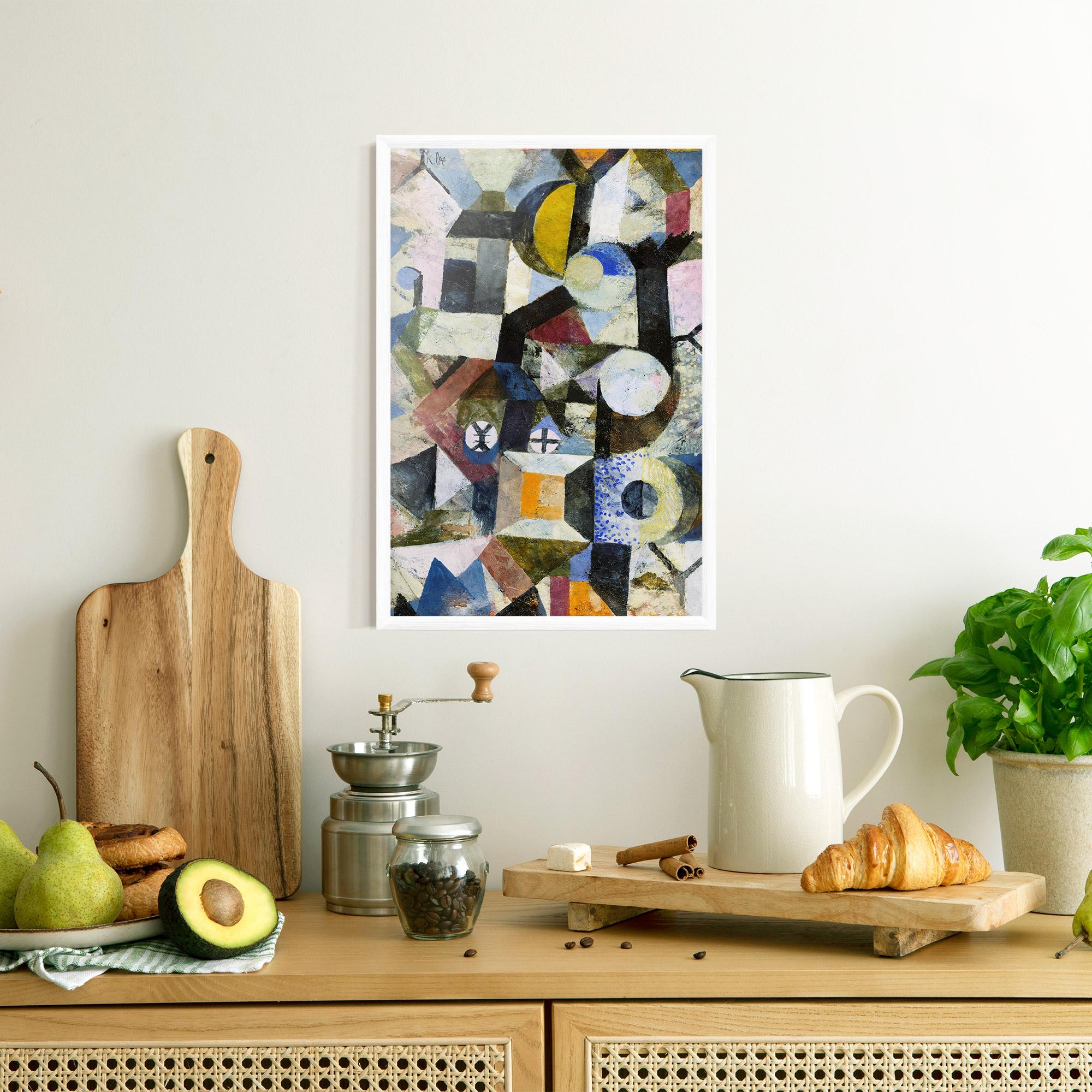 Gerahmte Poster Abstract Geometric mockup 8