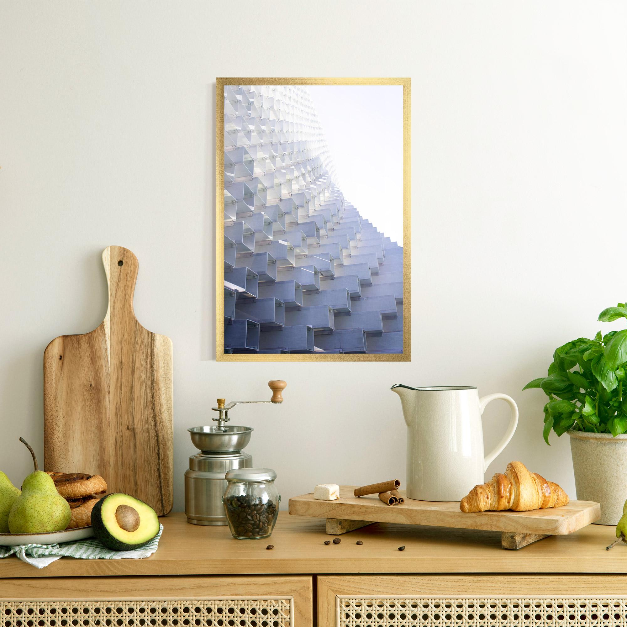 Gerahmte Poster 3d White Square mockup 8