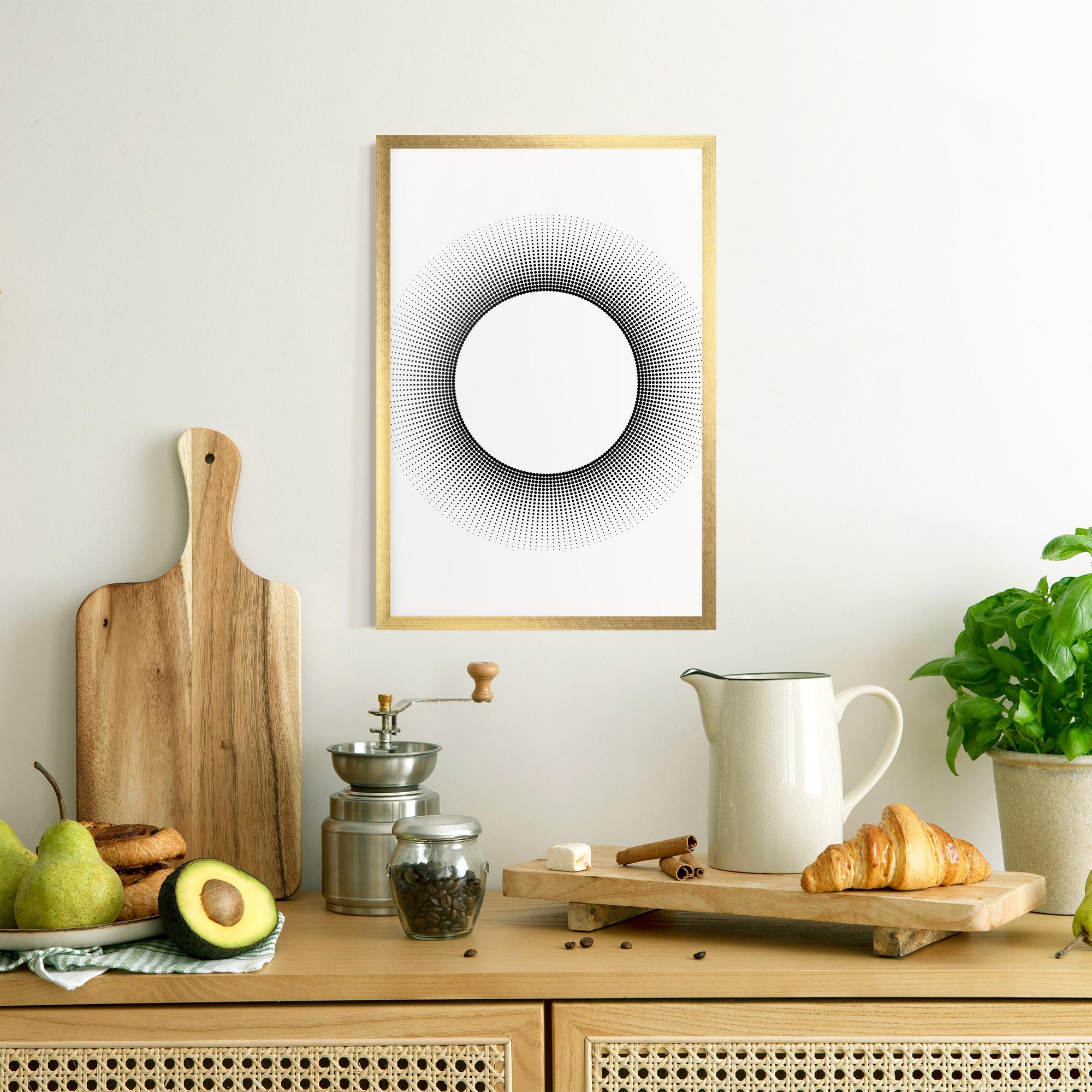 Gerahmte Poster White Center mockup 8