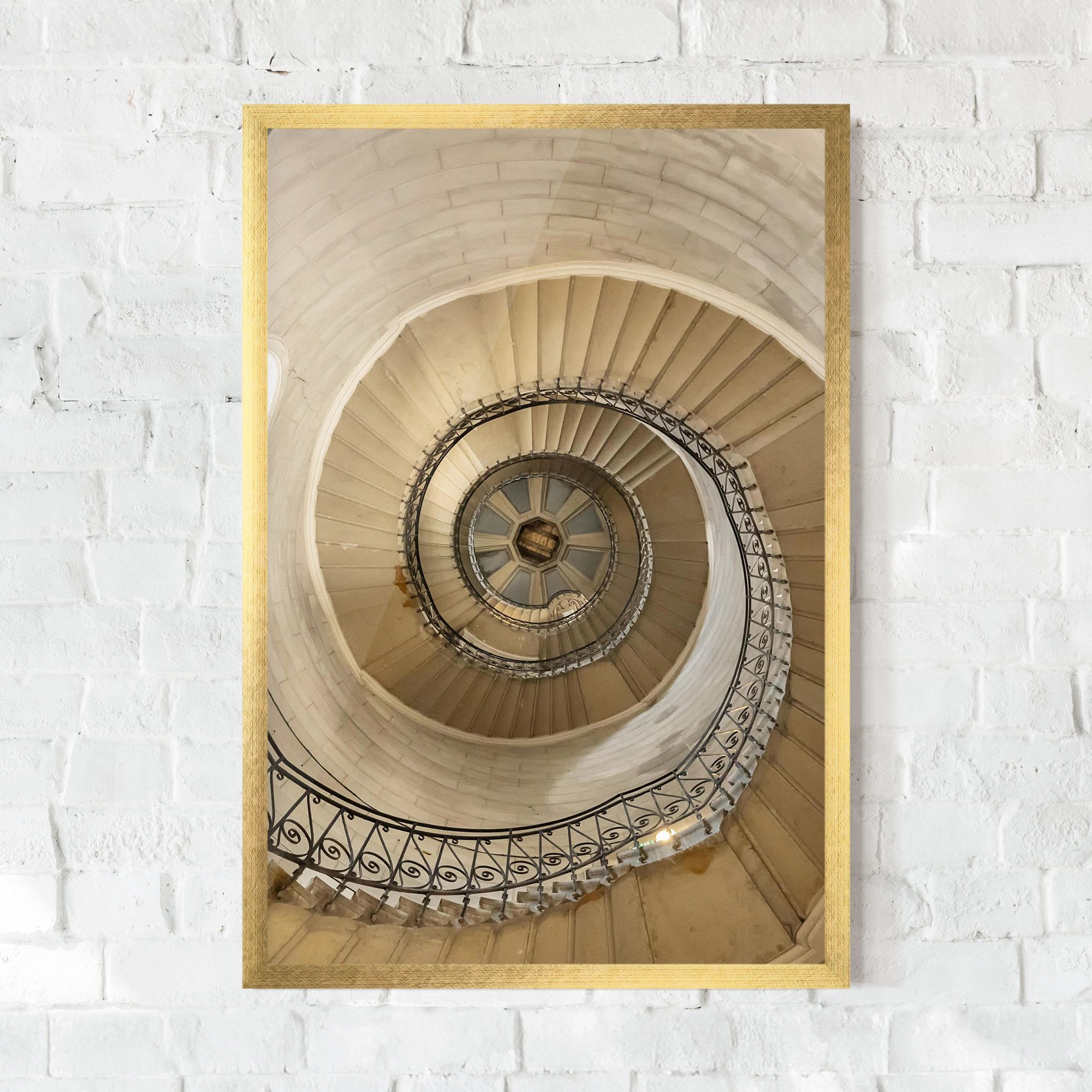 Cream Down Stairs mockup 0