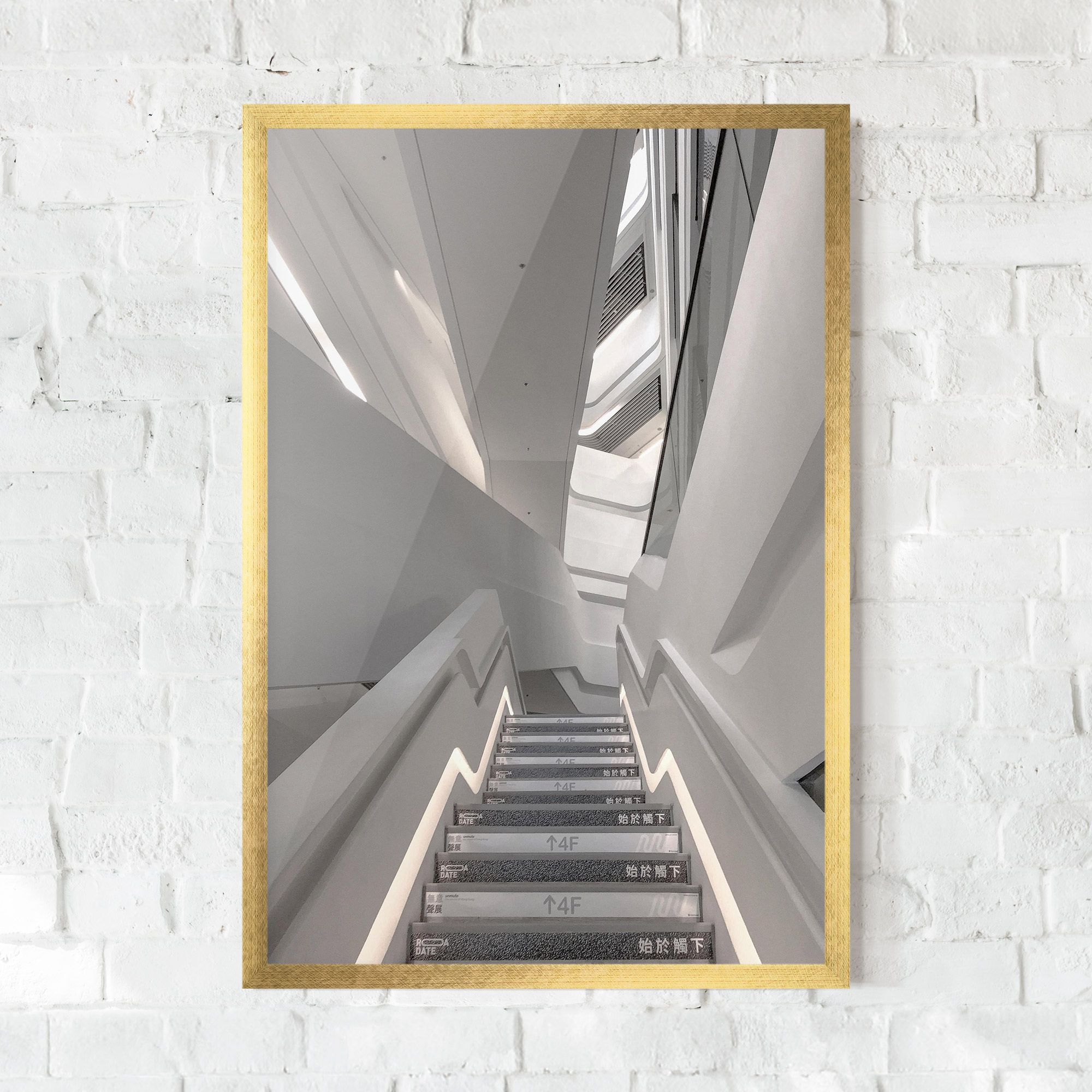 White Line Stairs mockup 0