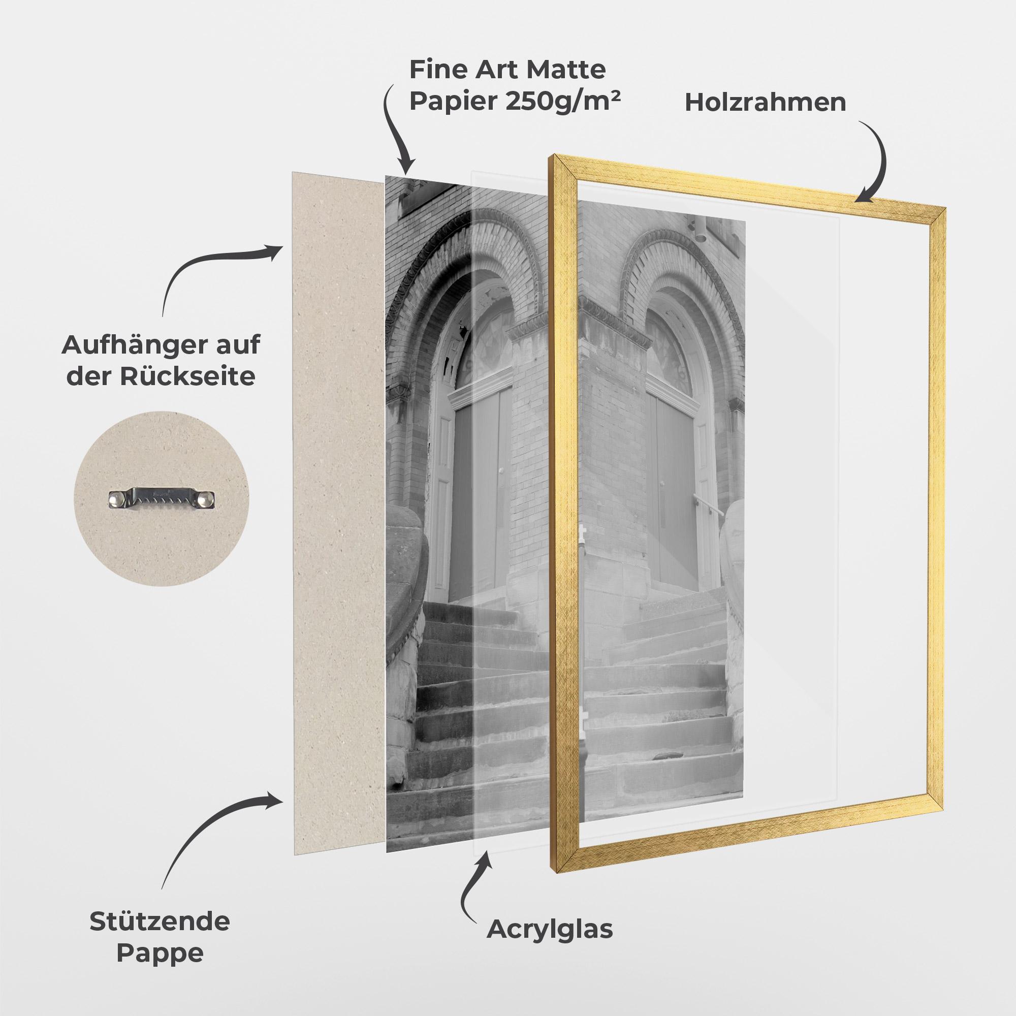 Gerahmte Poster Grey Dors mockup 1