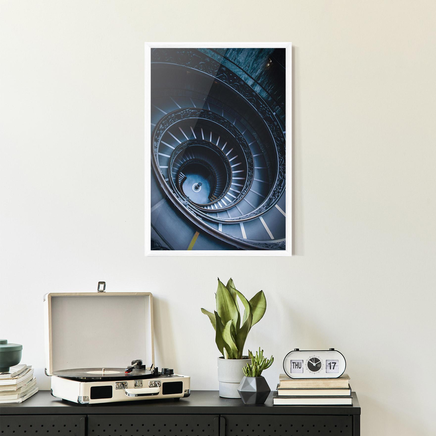 Gerahmte Poster Spiral Museum mockup 2