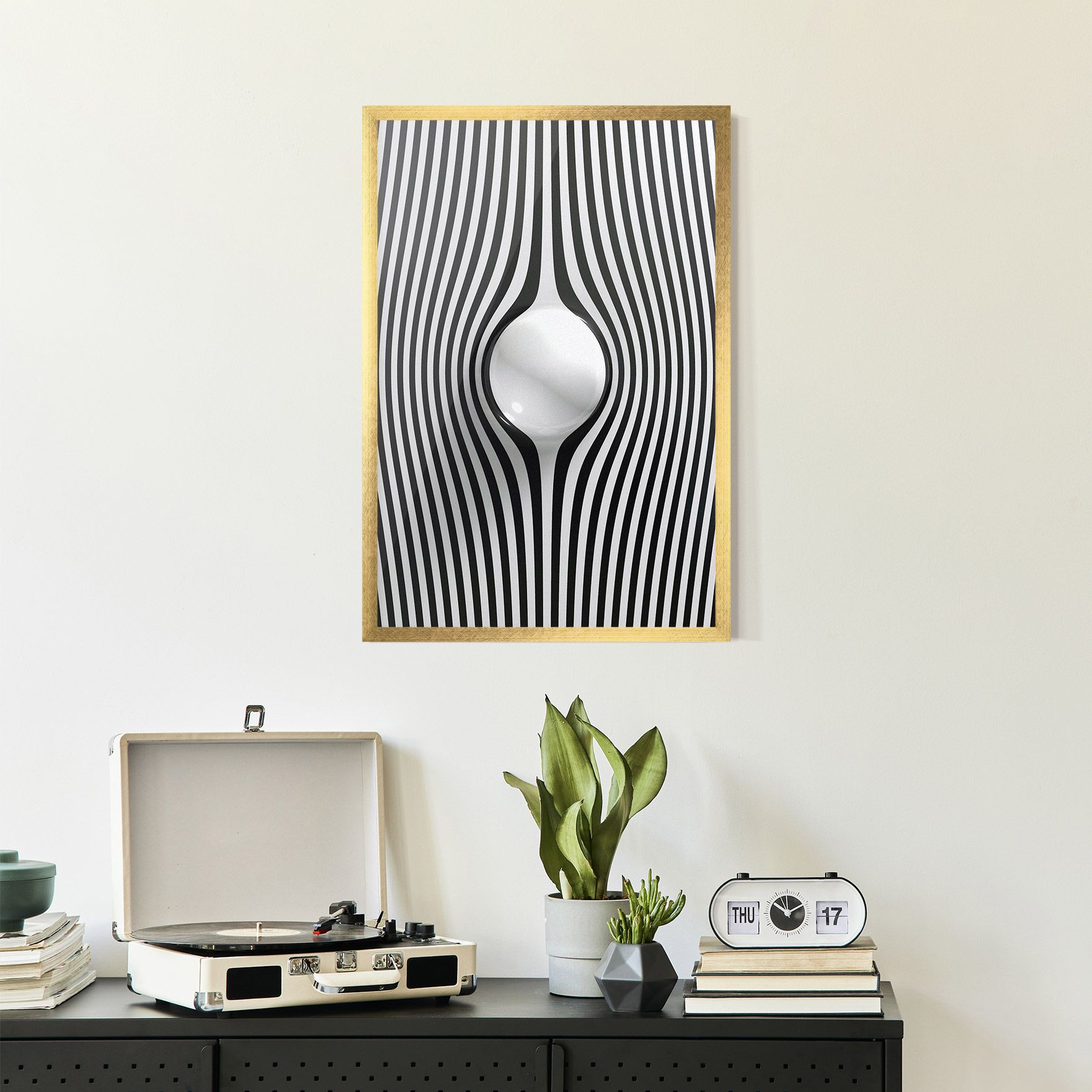 White Ball Lines mockup 2