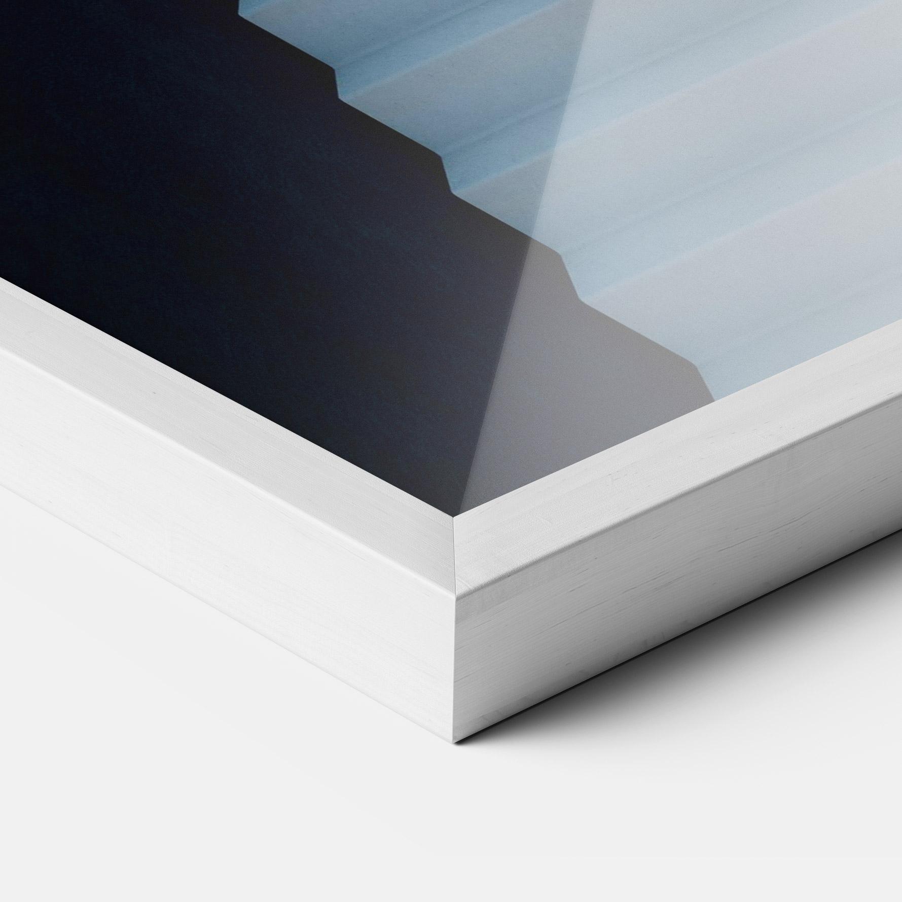 Gerahmte Poster Forward Stairs mockup 3