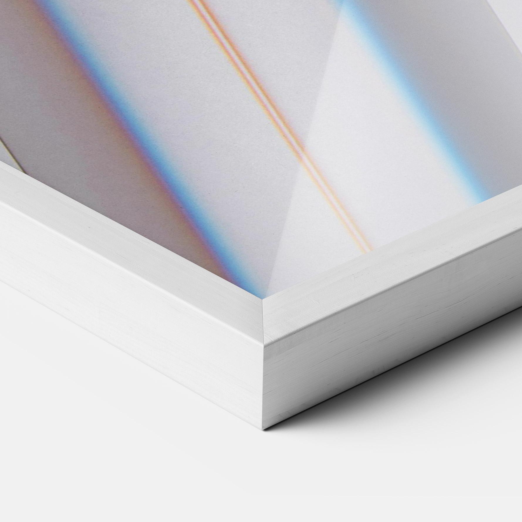 Gerahmte Poster Glass Shape mockup 3