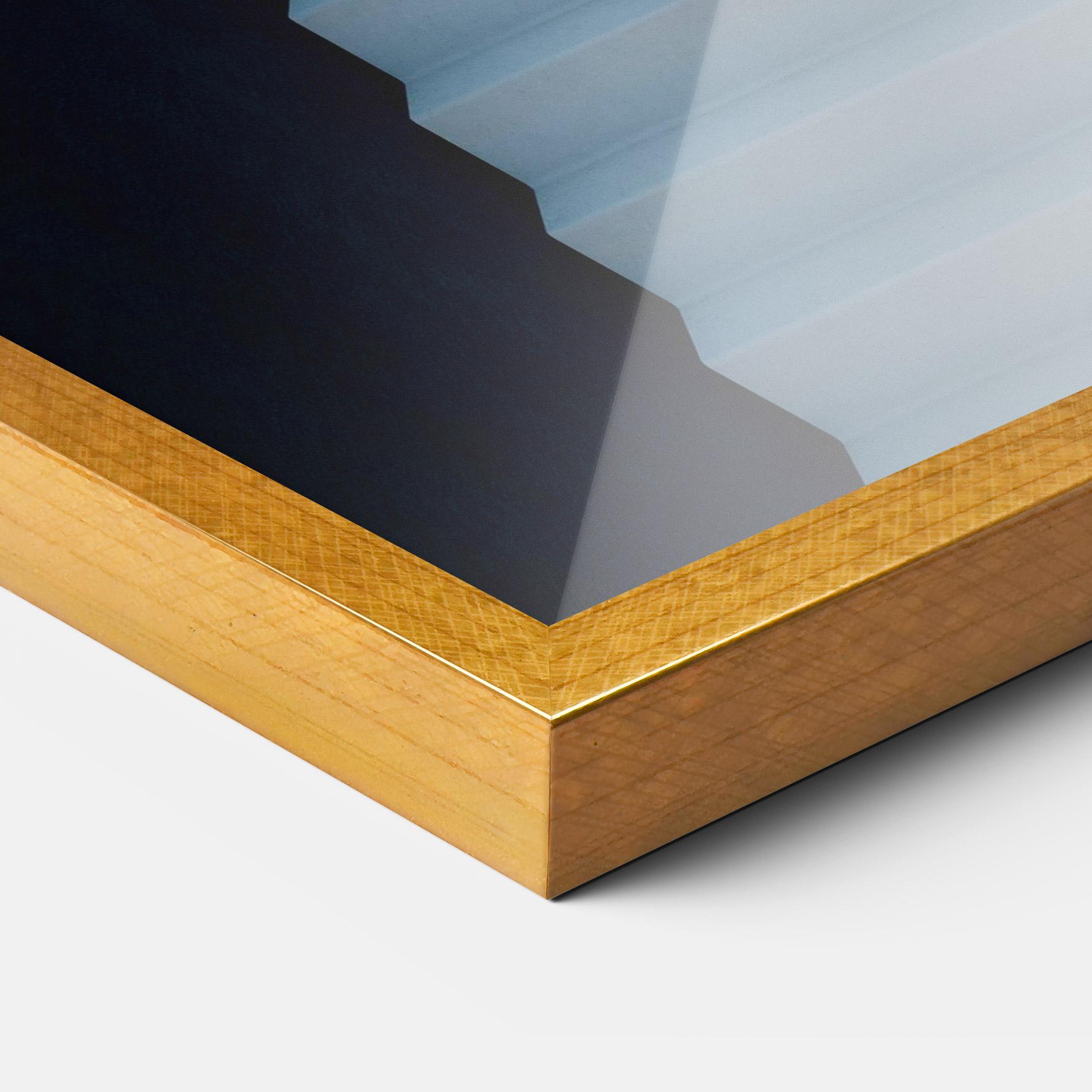 Gerahmte Poster Forward Stairs mockup 3