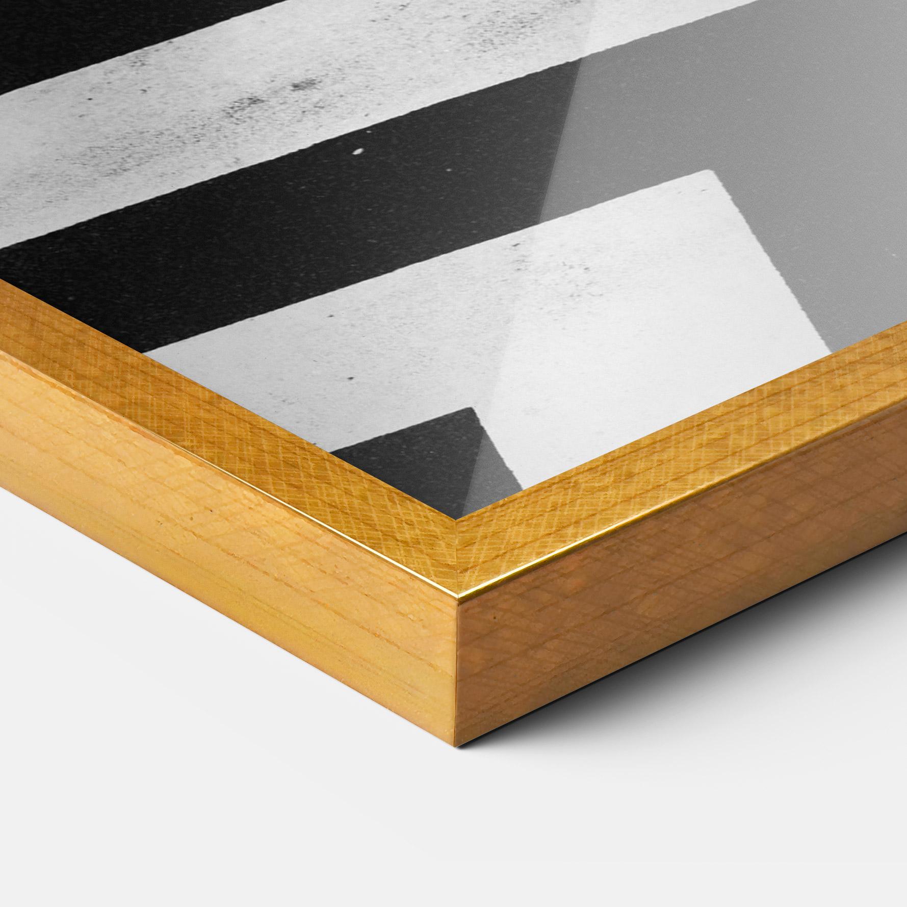 Gerahmte Poster Walking On Lines mockup 3