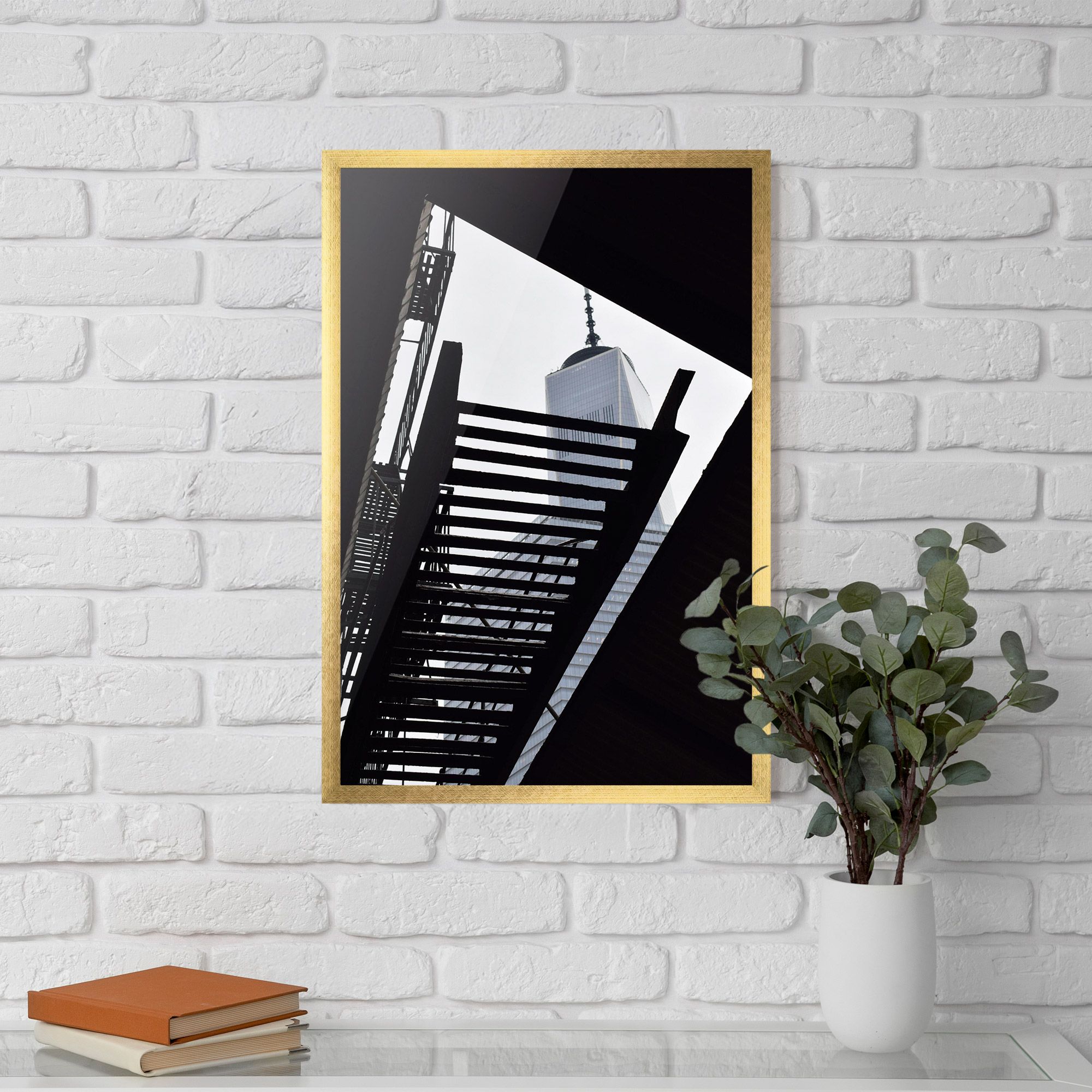 Black Stairs Floating mockup 5