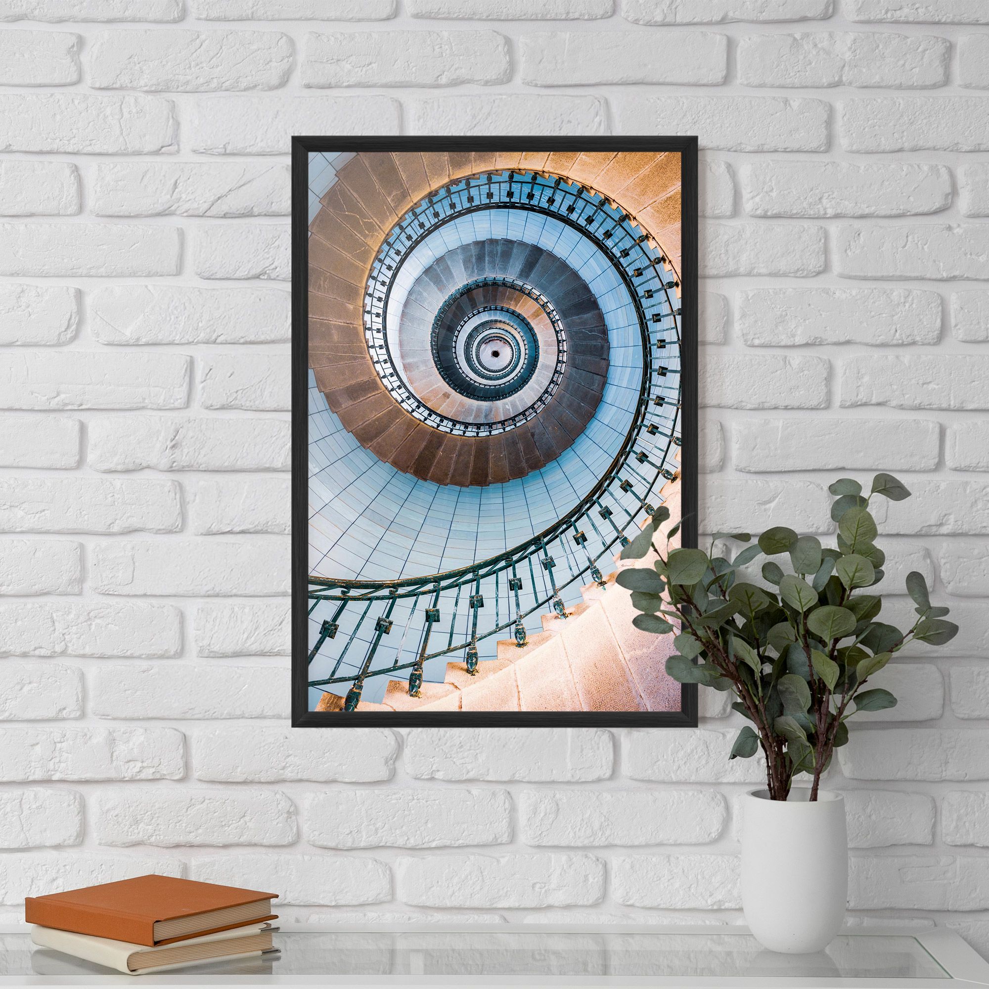 Blue Opaline Stairs mockup 5