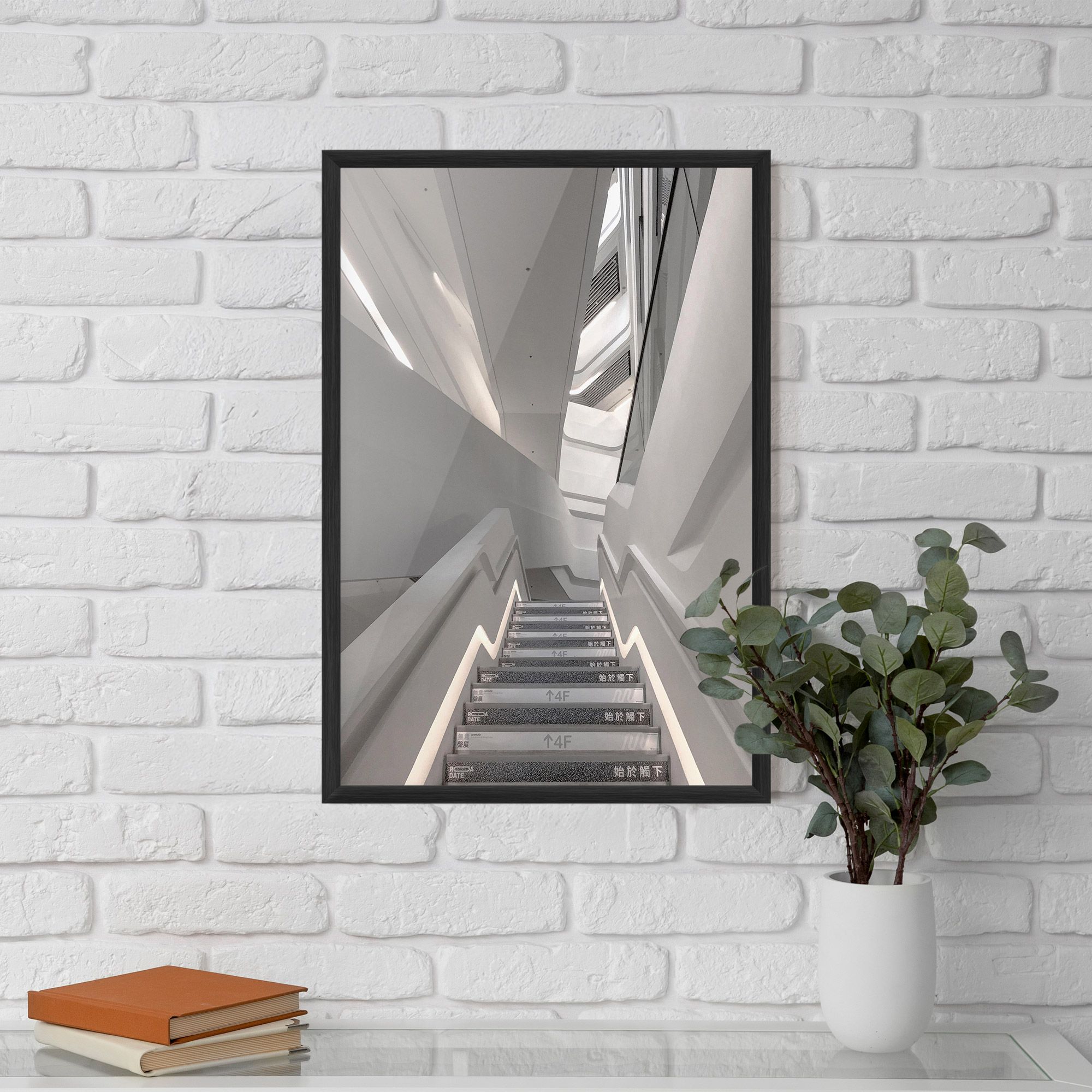 White Line Stairs mockup 5