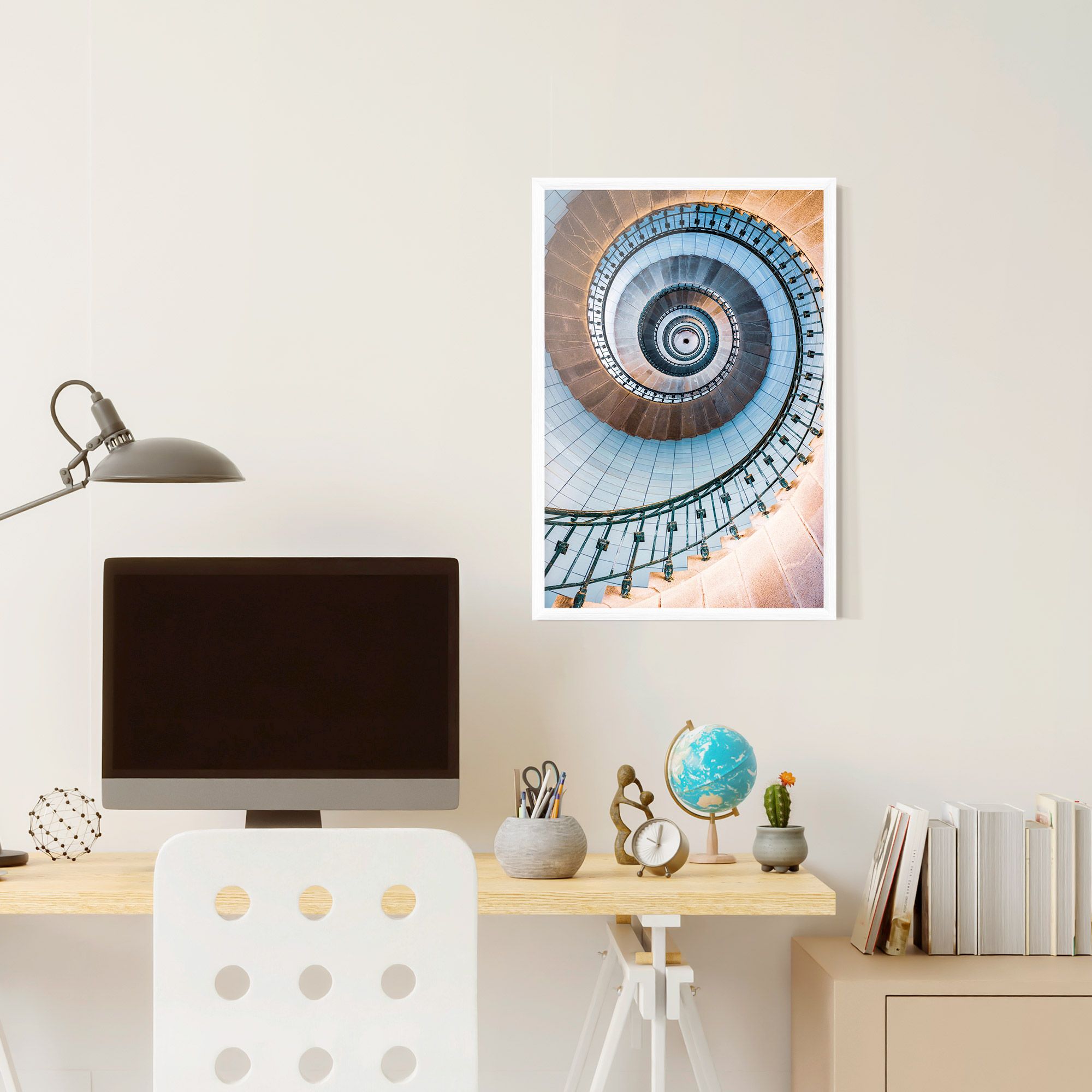 Blue Opaline Stairs mockup 6