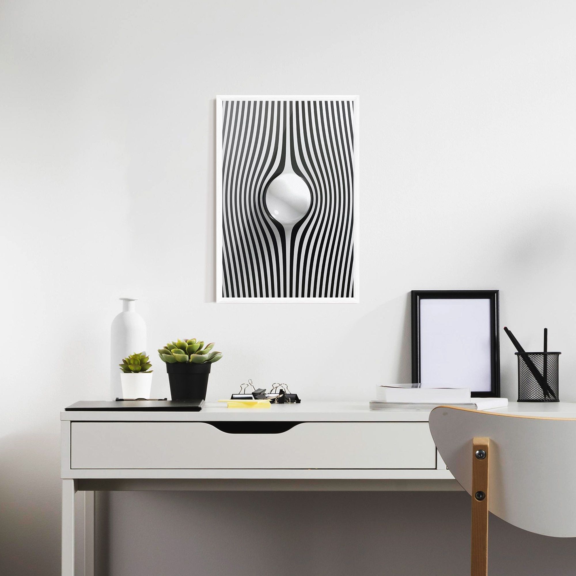 White Ball Lines mockup 7
