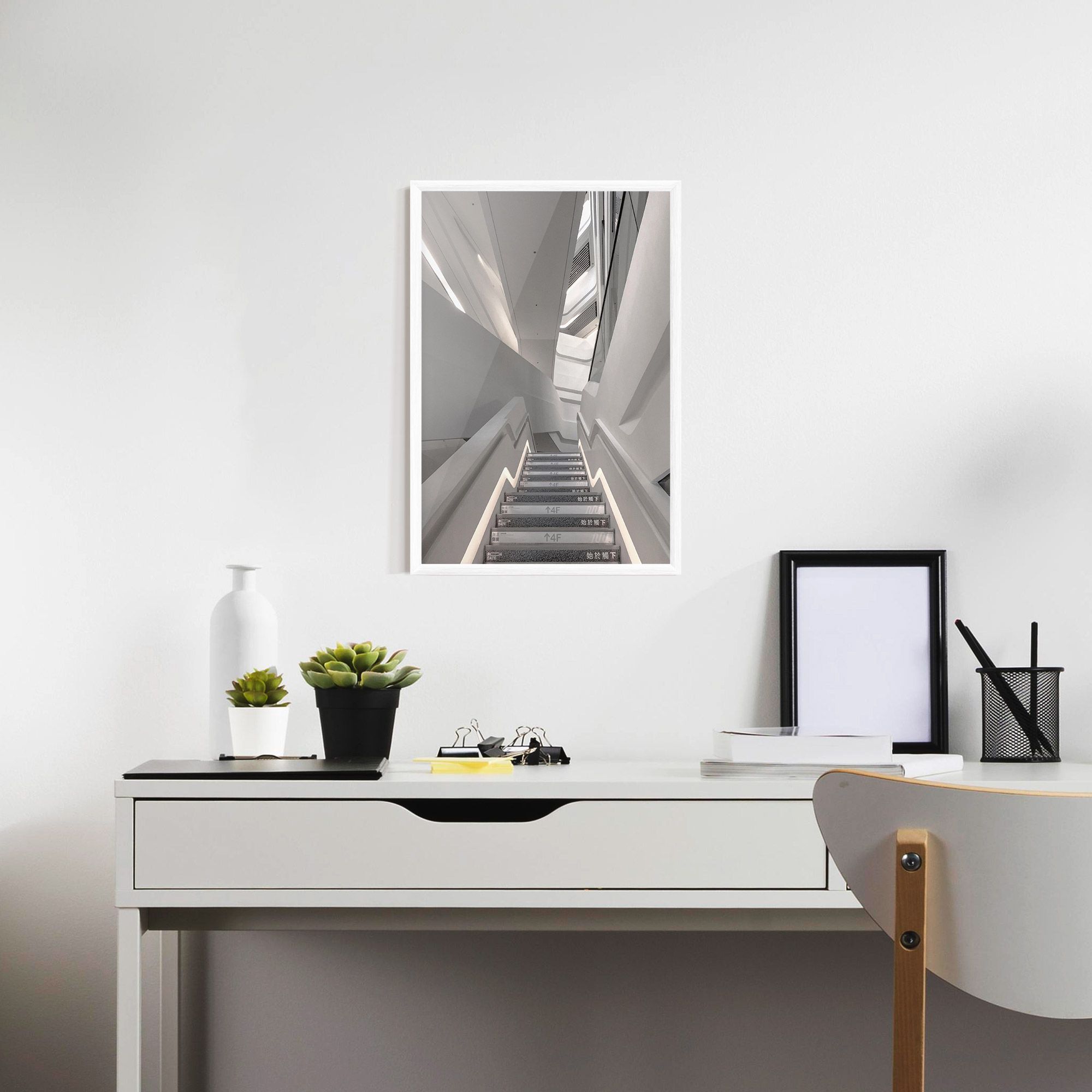 White Line Stairs mockup 7
