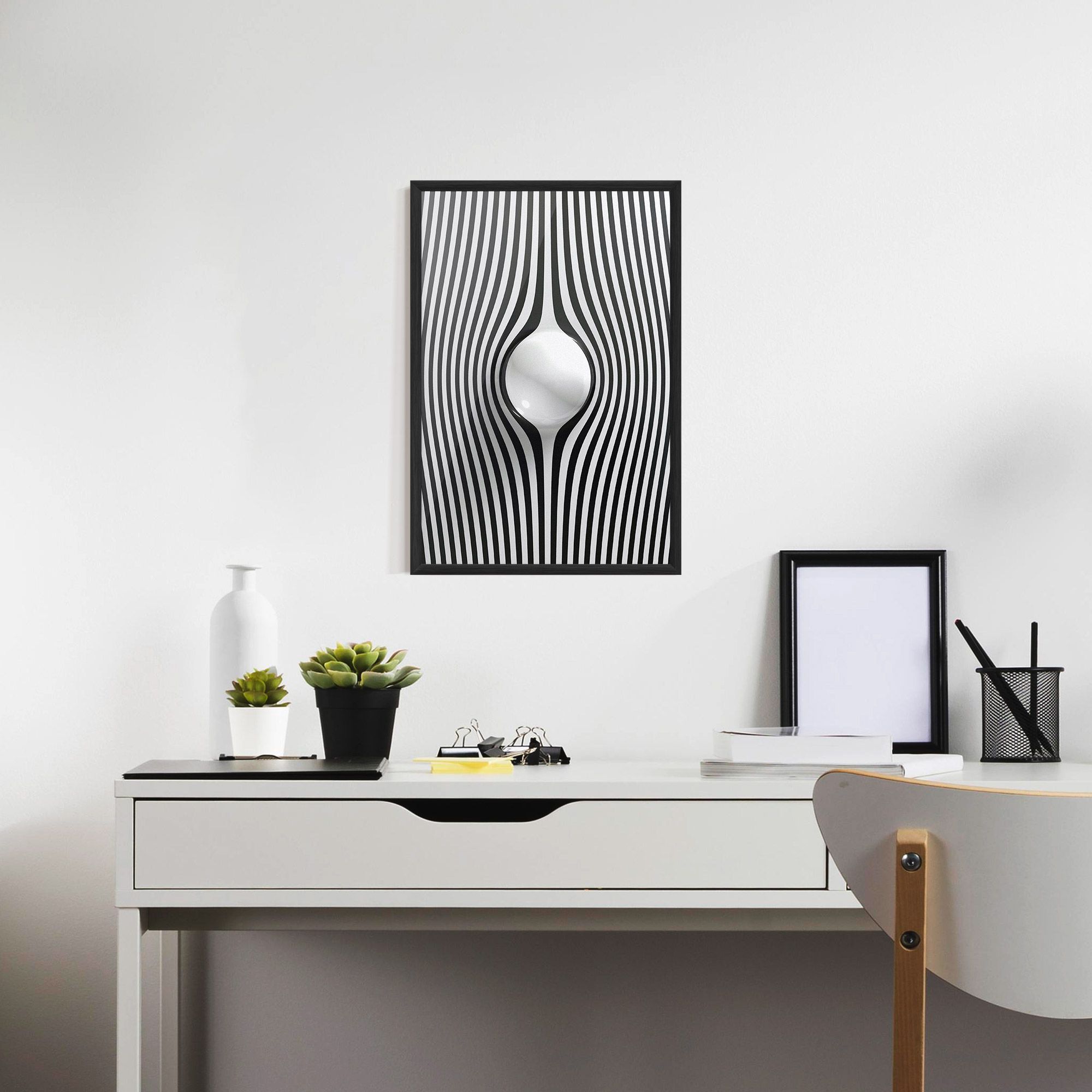 White Ball Lines mockup 7