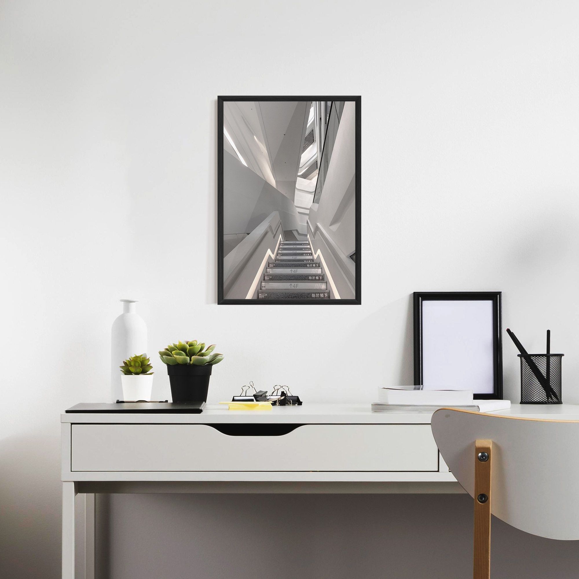 White Line Stairs mockup 7