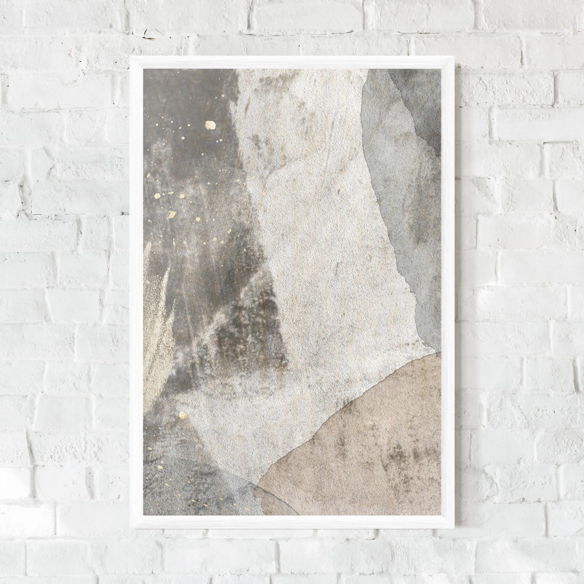 Gerahmte Poster Light Cream Marble mockup 0