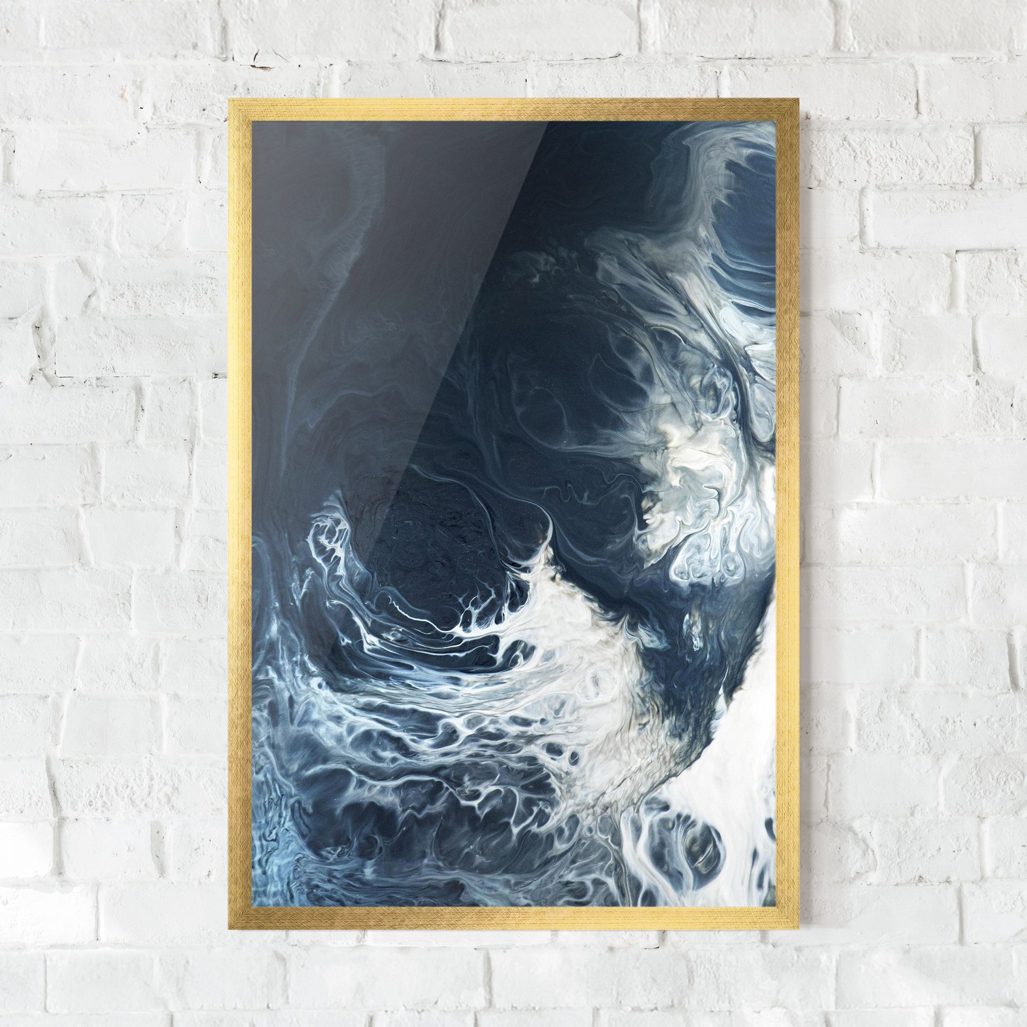 Dark Blue Wave mockup 0