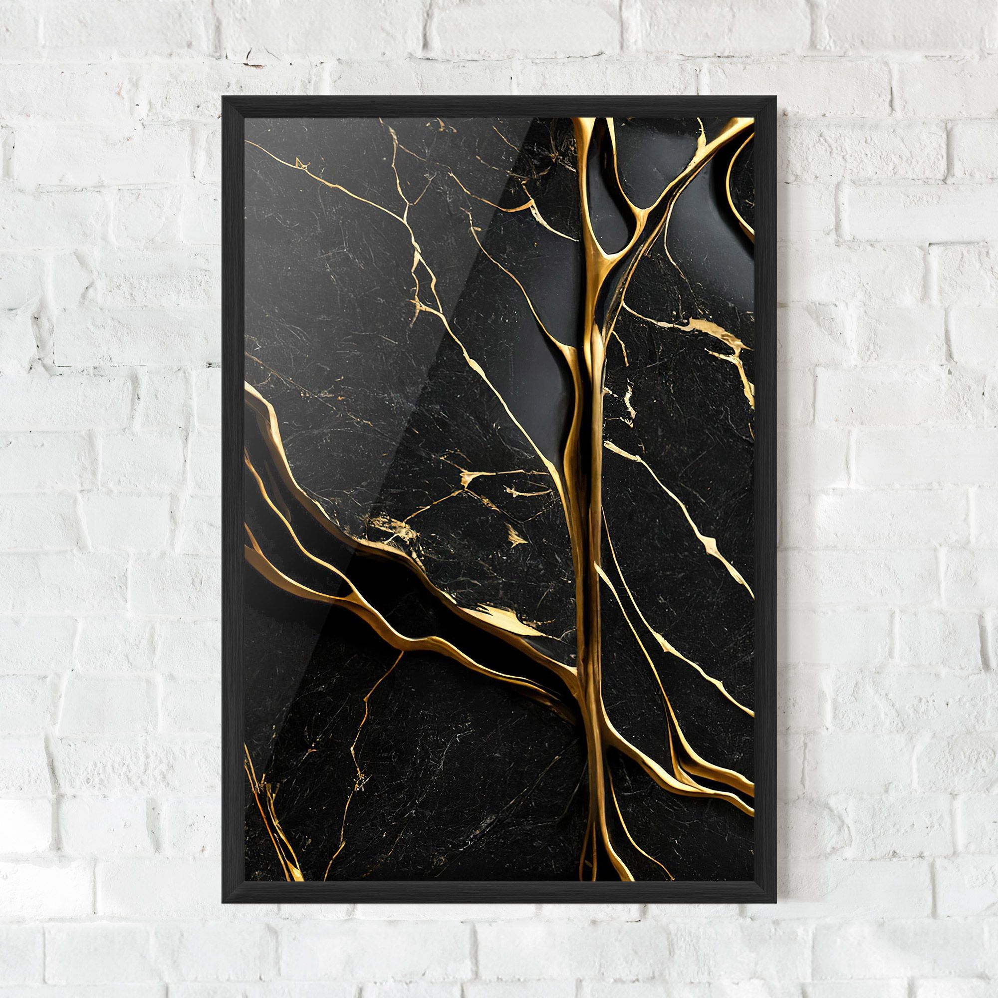 Black Square Marble mockup 0