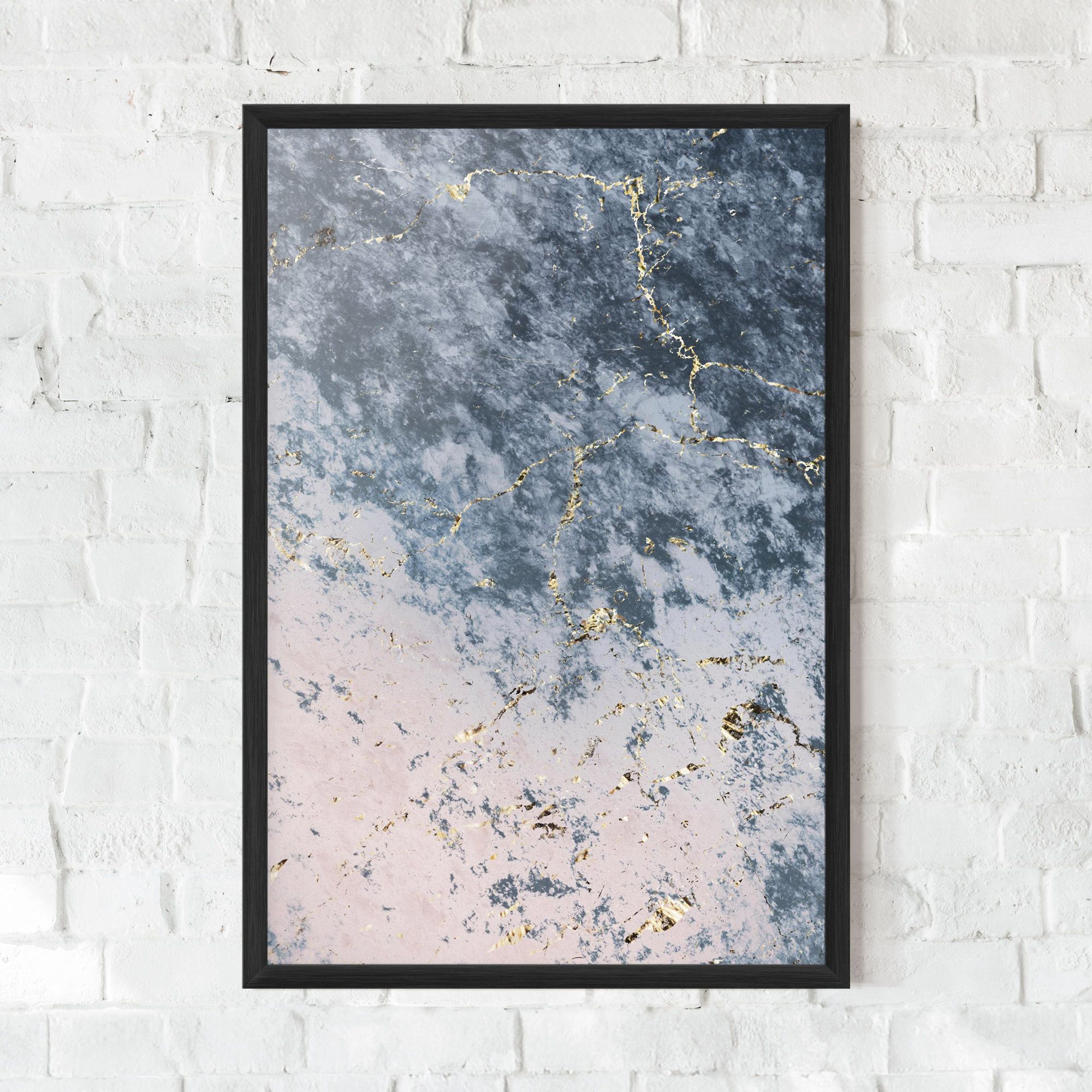 Blue Golden Lines mockup 0