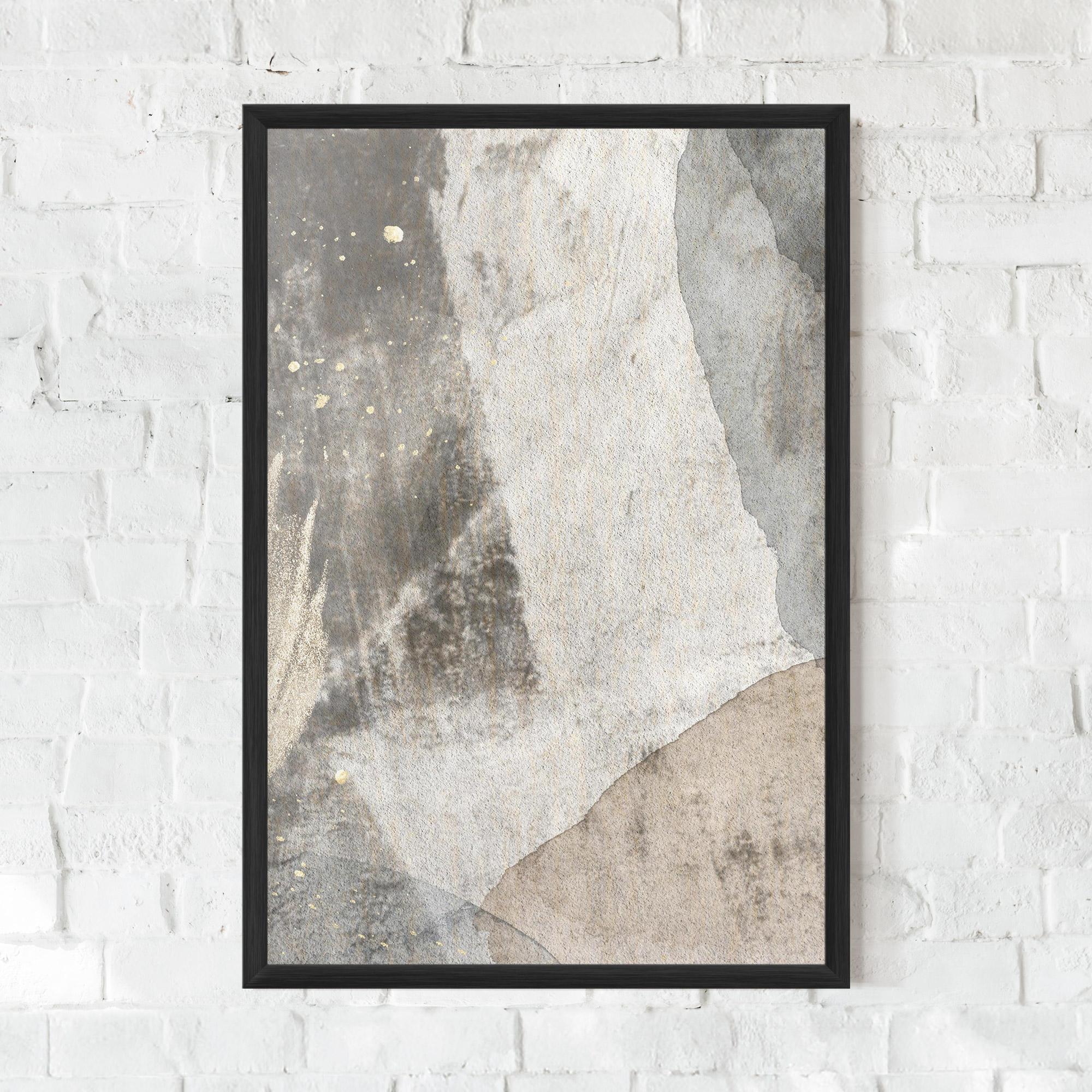 Gerahmte Poster Light Cream Marble mockup 0