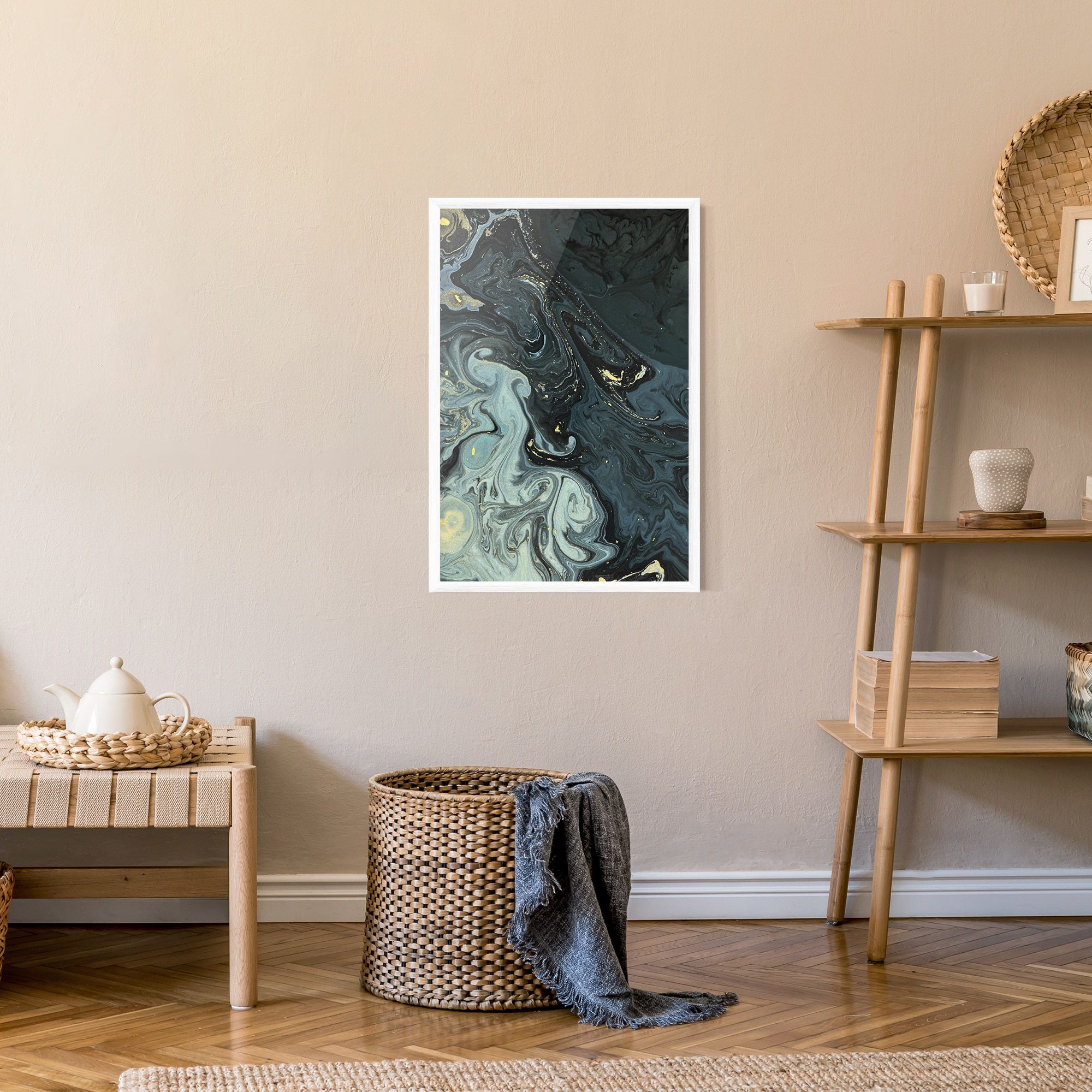 Dark Green Painting mockup 9