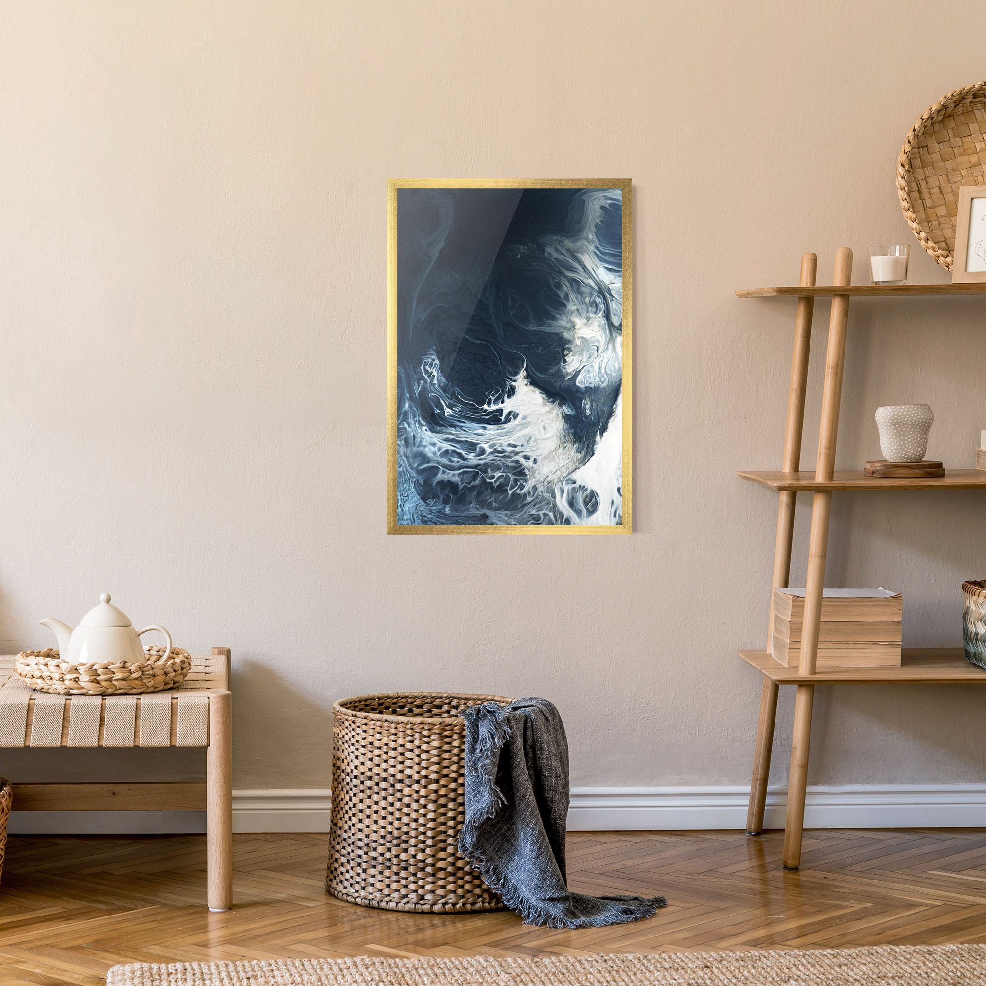 Dark Blue Wave mockup 9