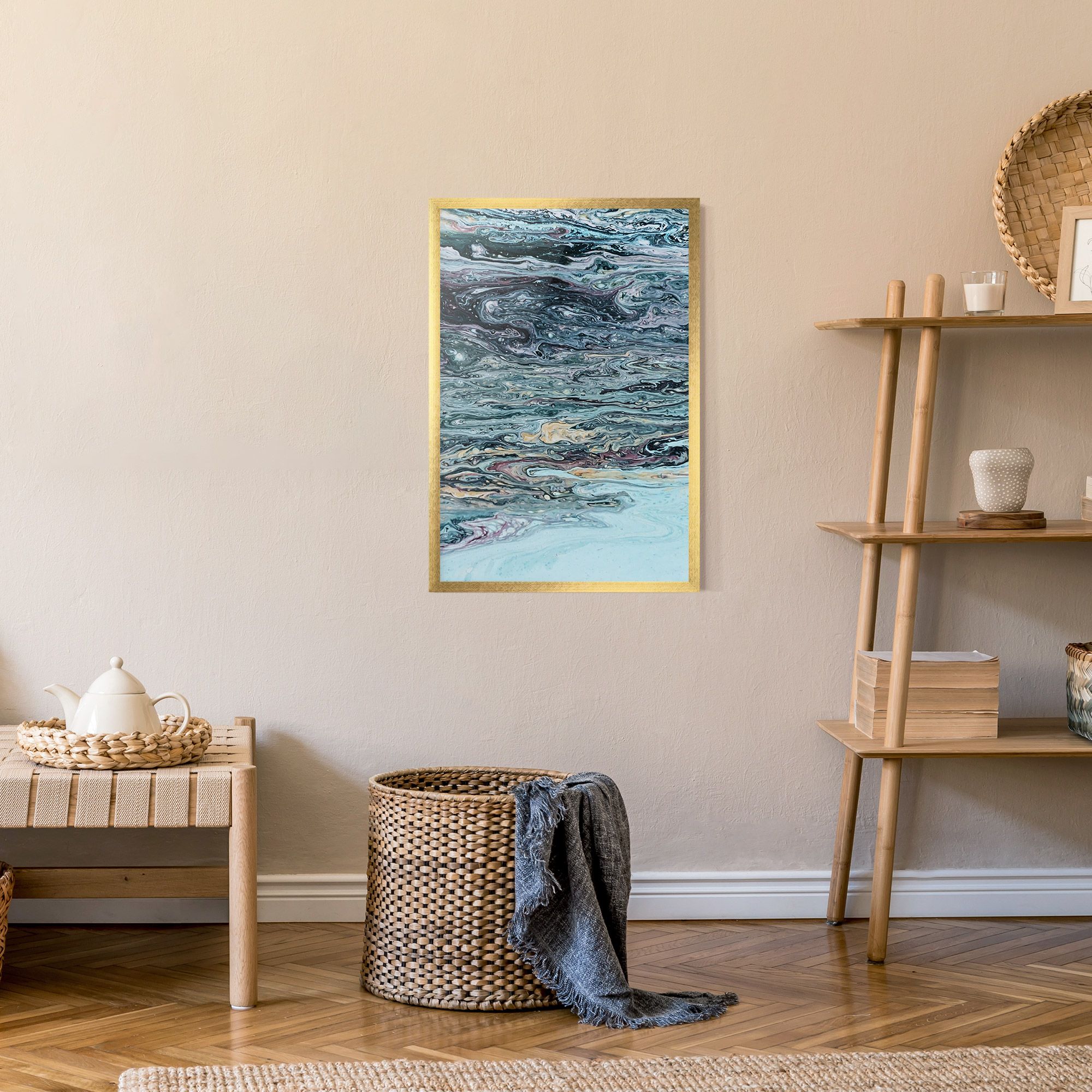 Light Blue Abstract mockup 9