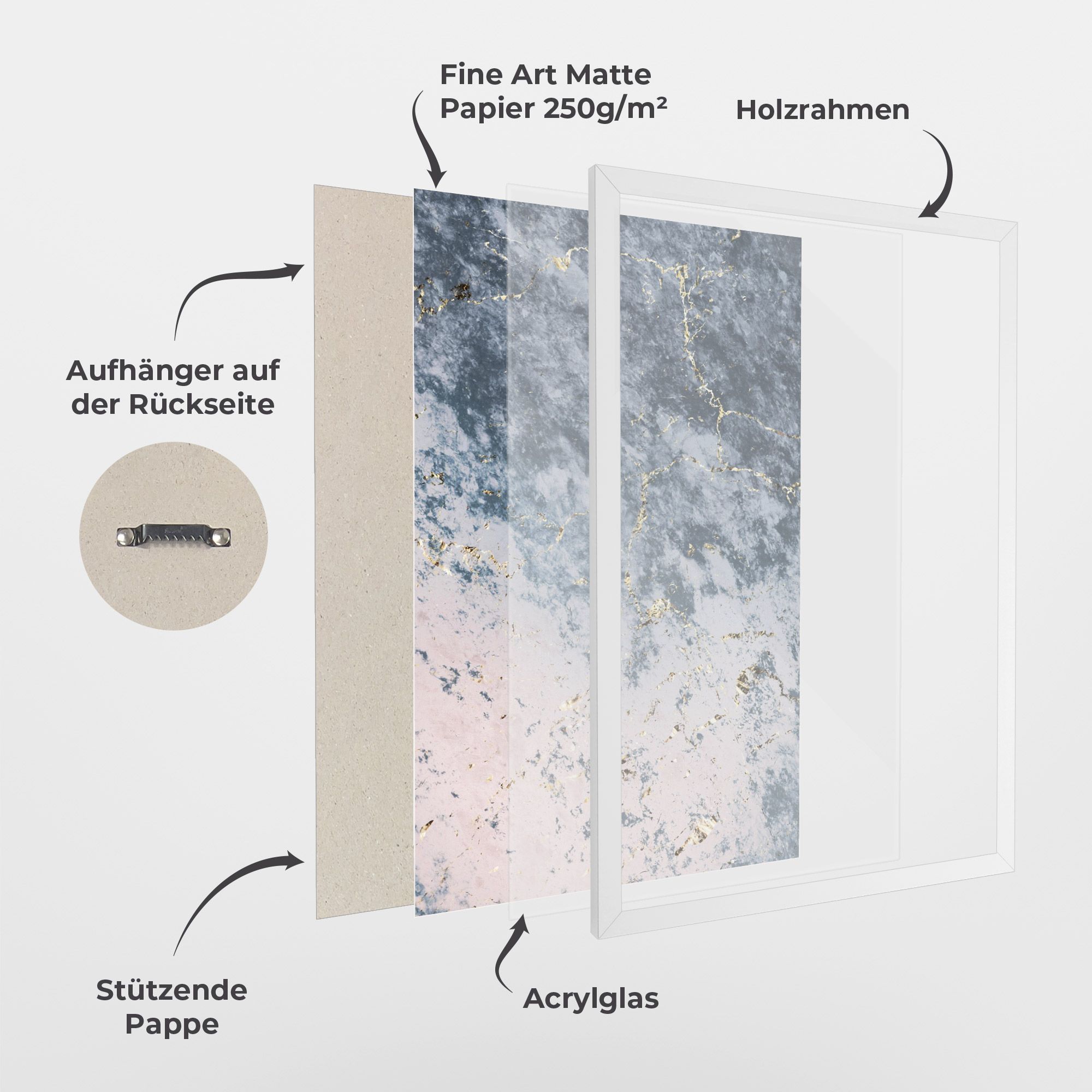 Blue Golden Lines mockup 1