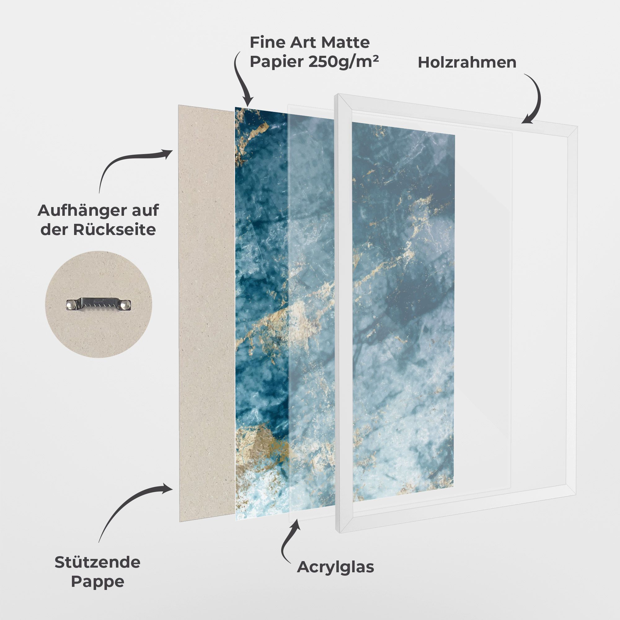 Blue Water Marble mockup 1