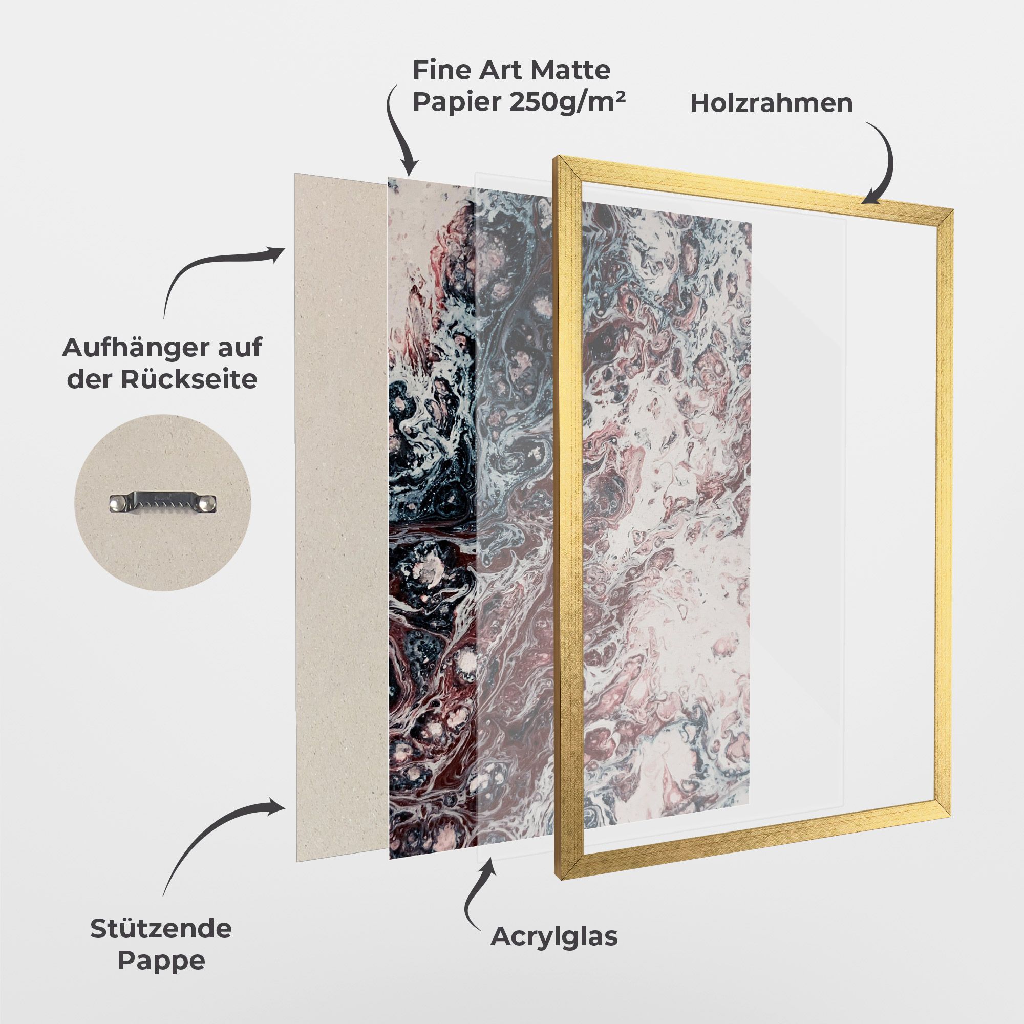 Abstract Dark Red mockup 1