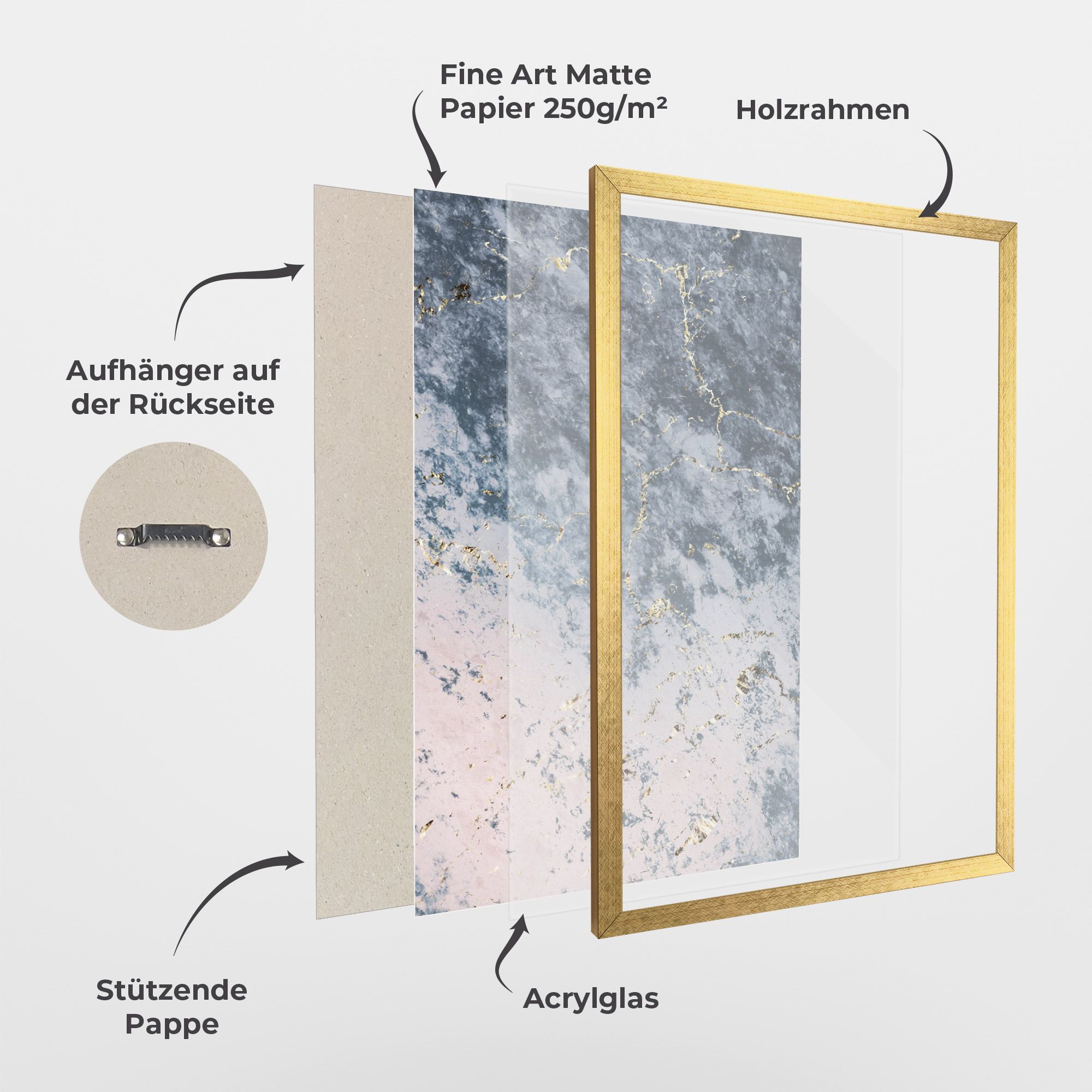 Blue Golden Lines mockup 1