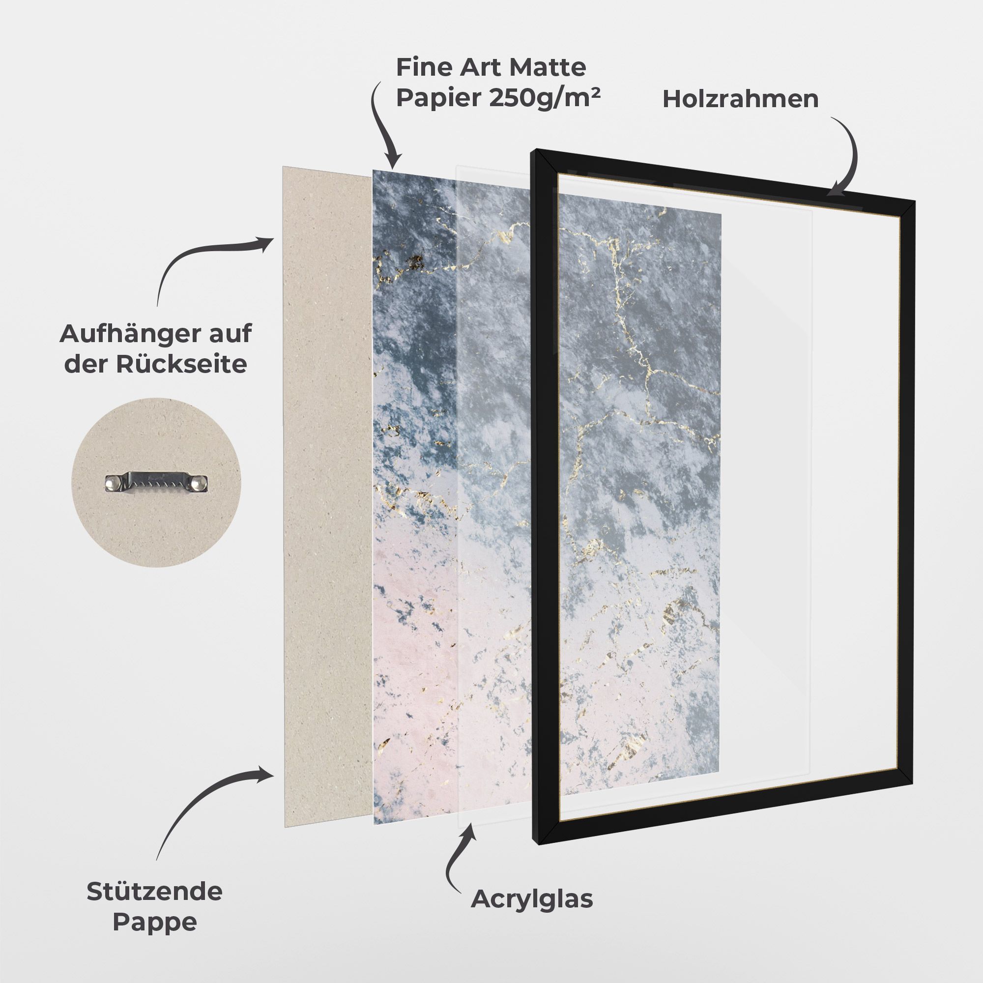 Blue Golden Lines mockup 1