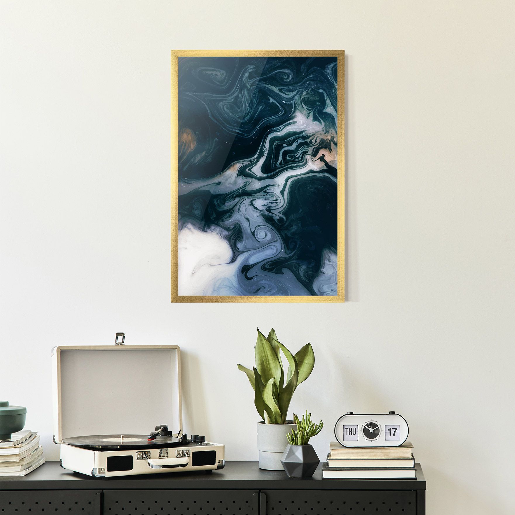 Dark Blue With White mockup 2