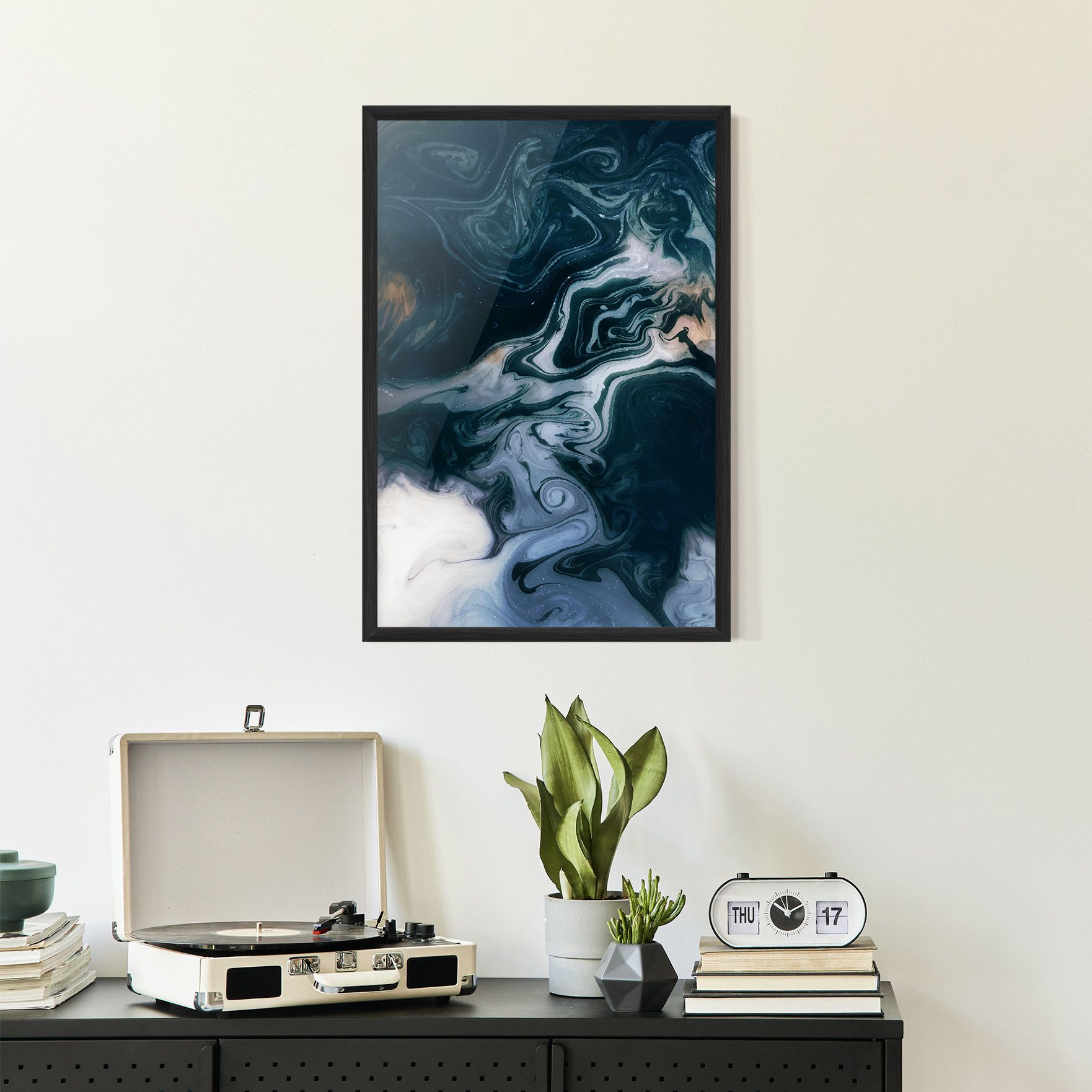 Dark Blue With White mockup 2