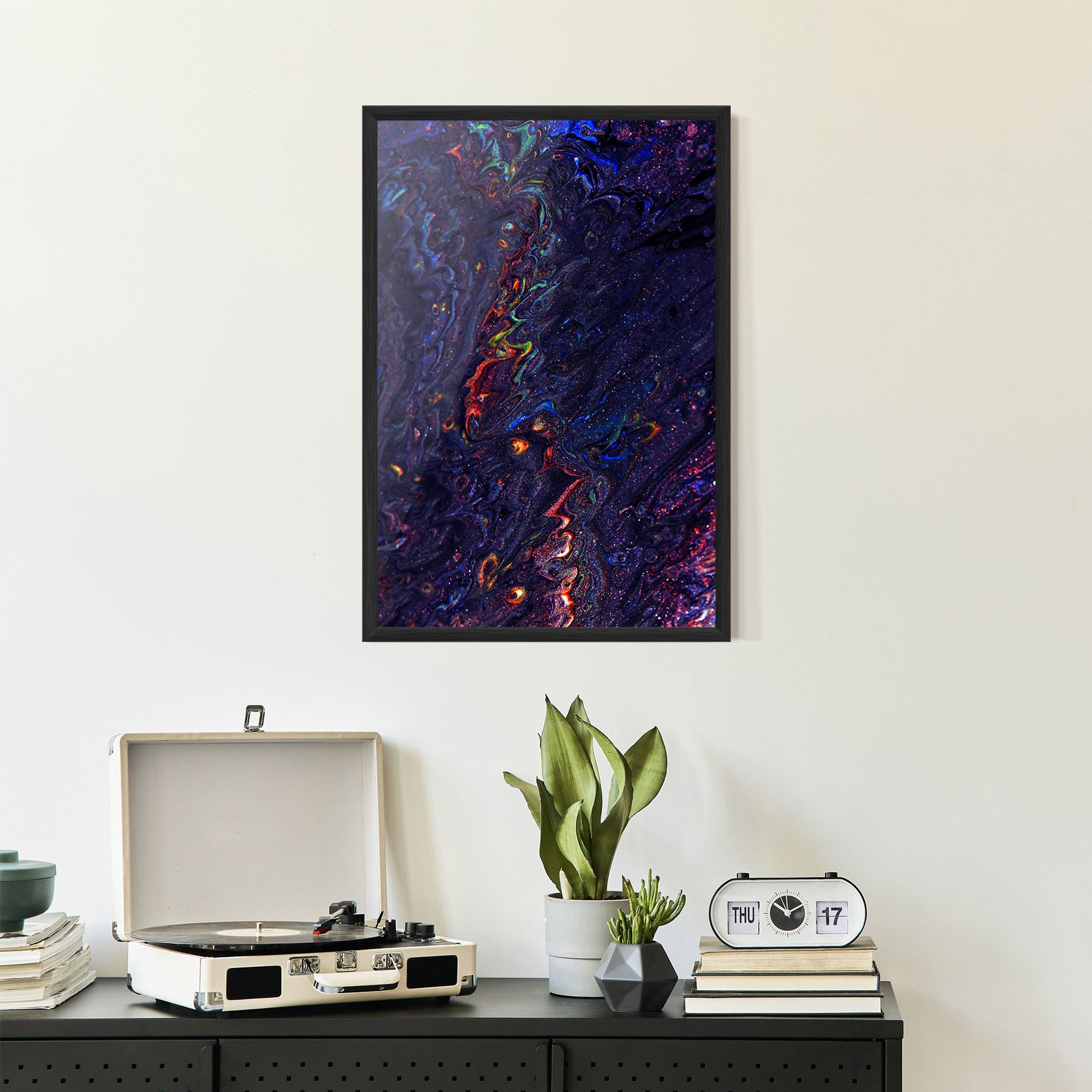 Dark Purple Texture mockup 2