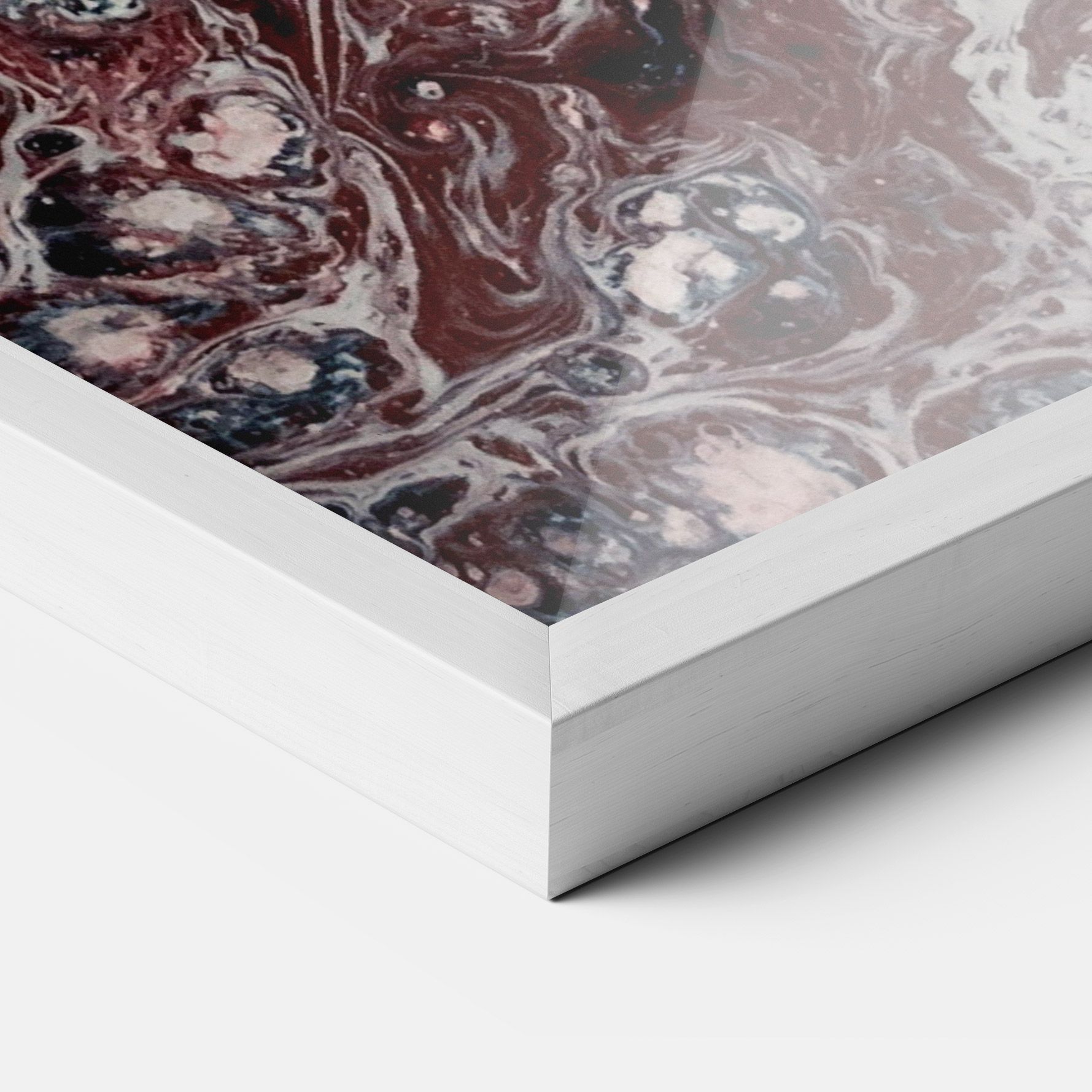 Abstract Dark Red mockup 3