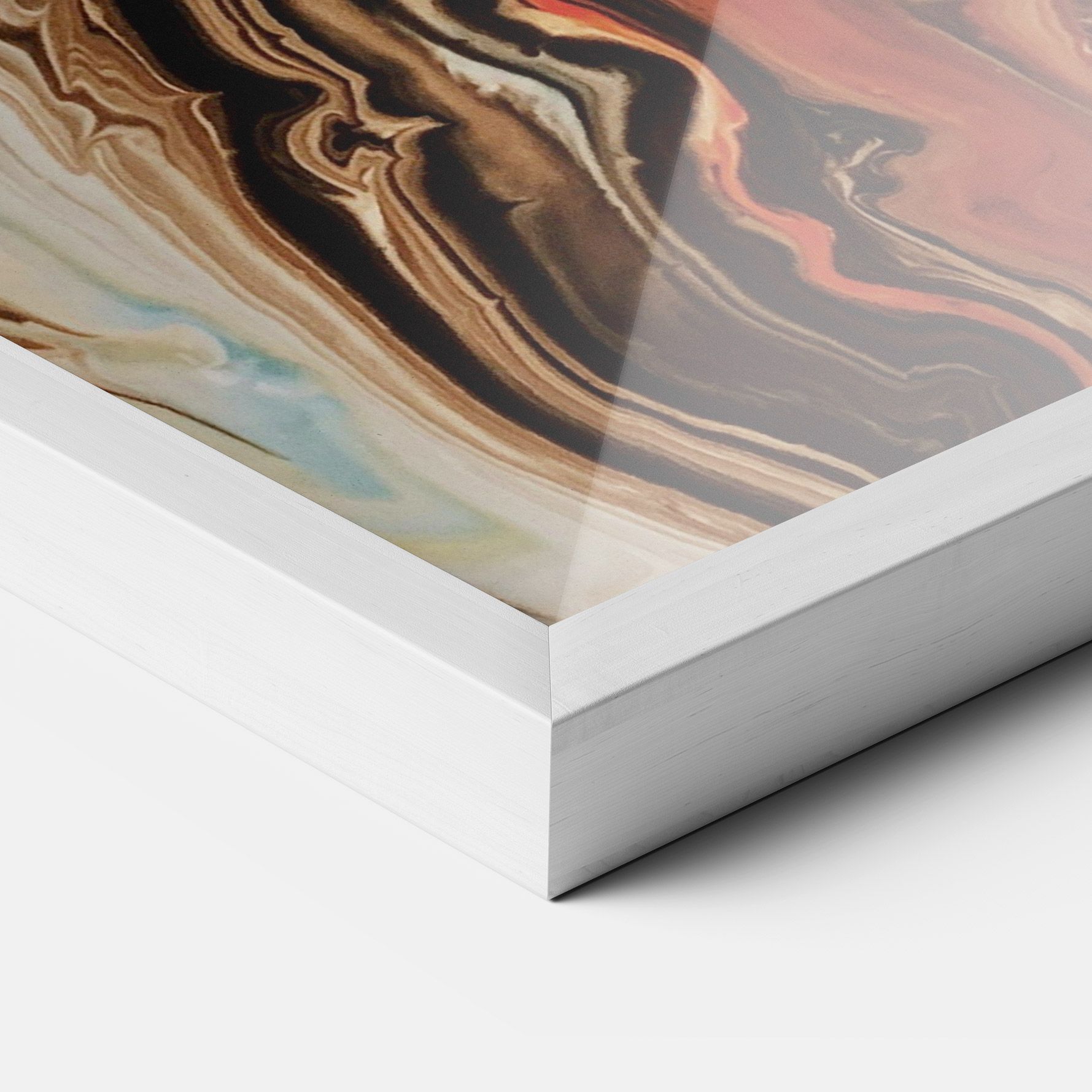 Abstract Waterfall mockup 3