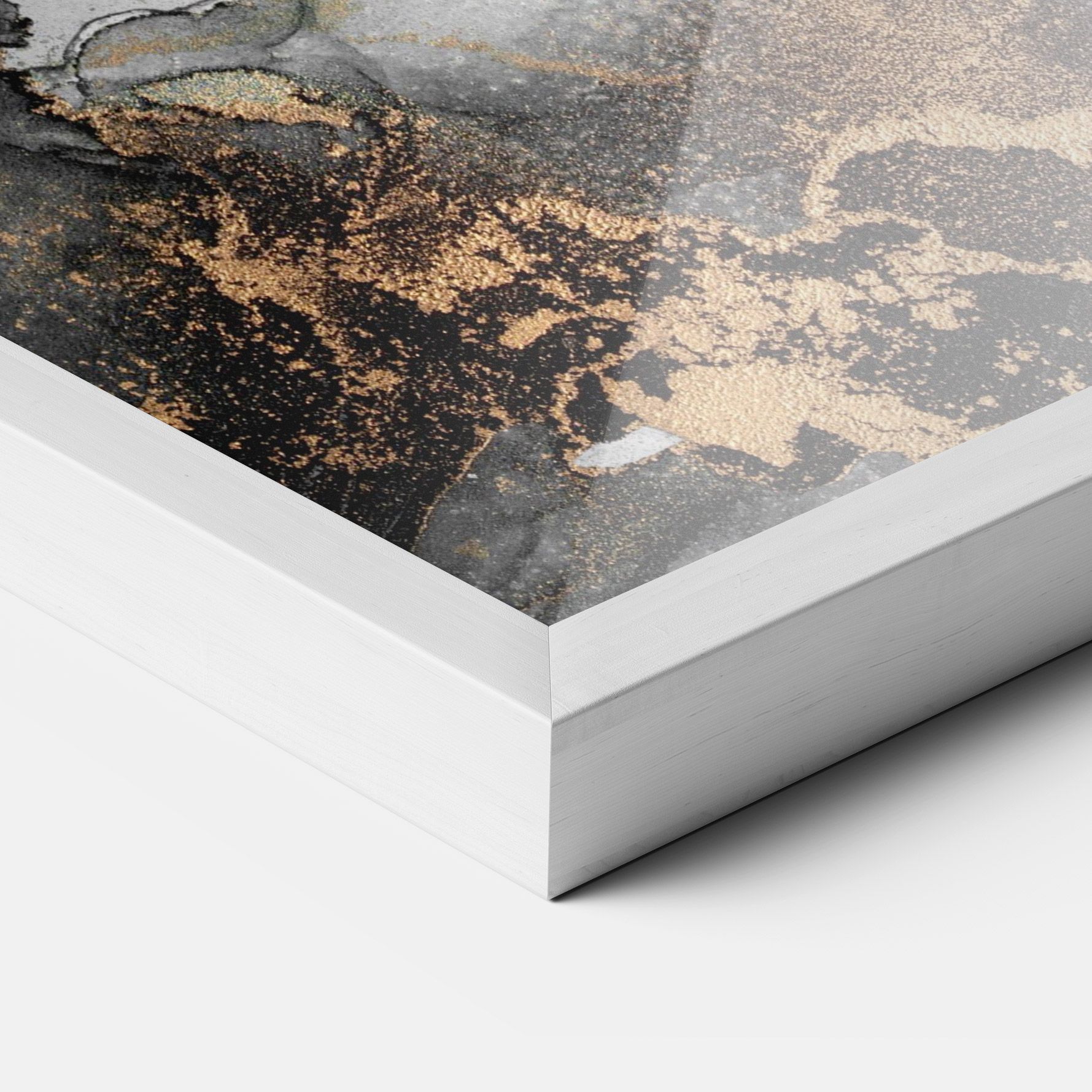 Grey Gold Marble mockup 3