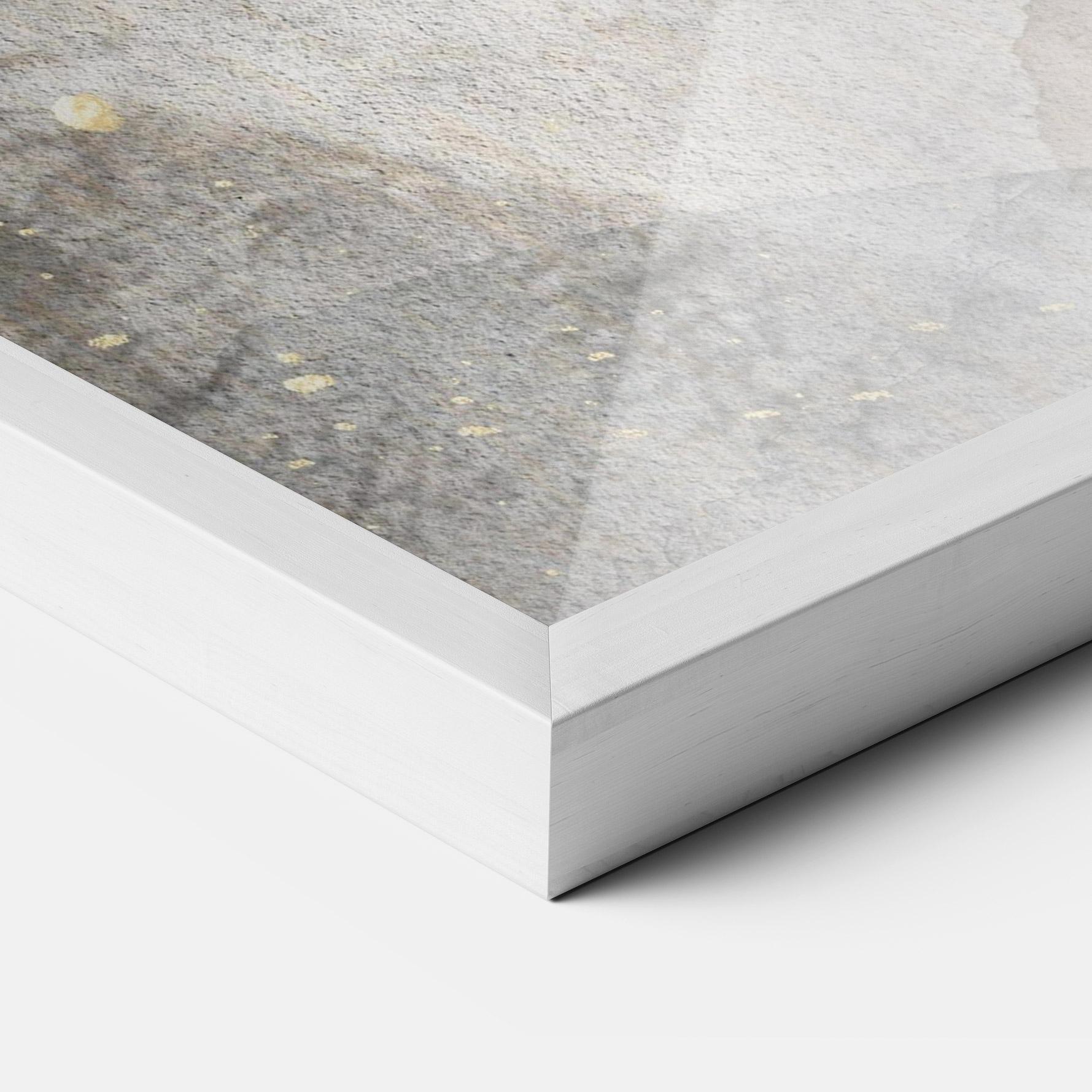 Gerahmte Poster Light Cream Marble mockup 3