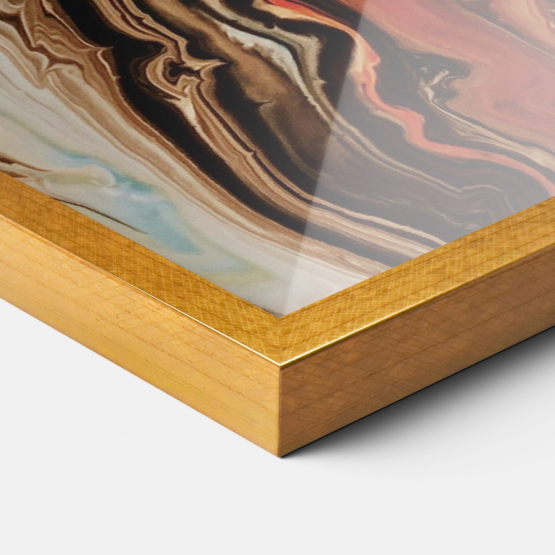 Abstract Waterfall mockup 3