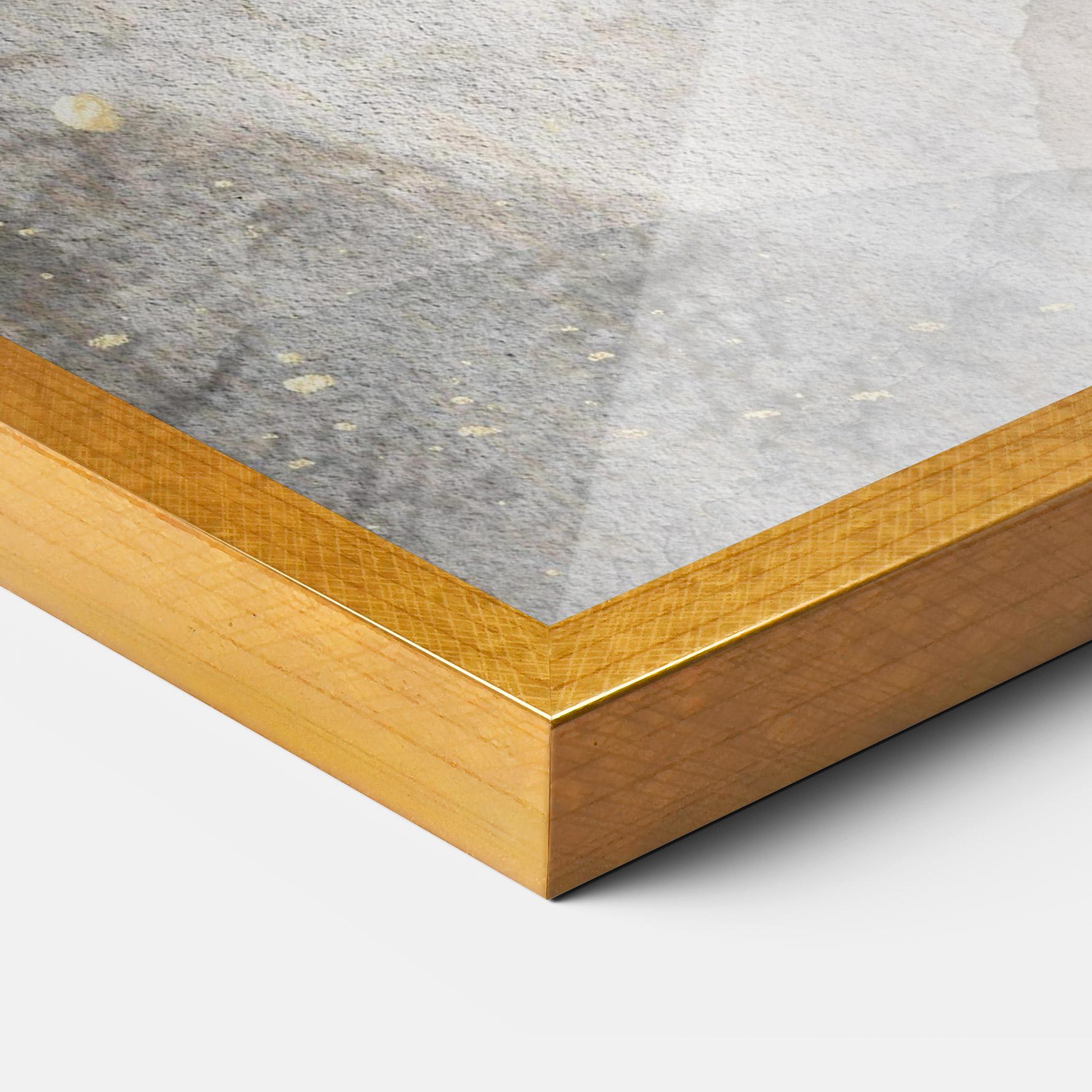 Gerahmte Poster Light Cream Marble mockup 3