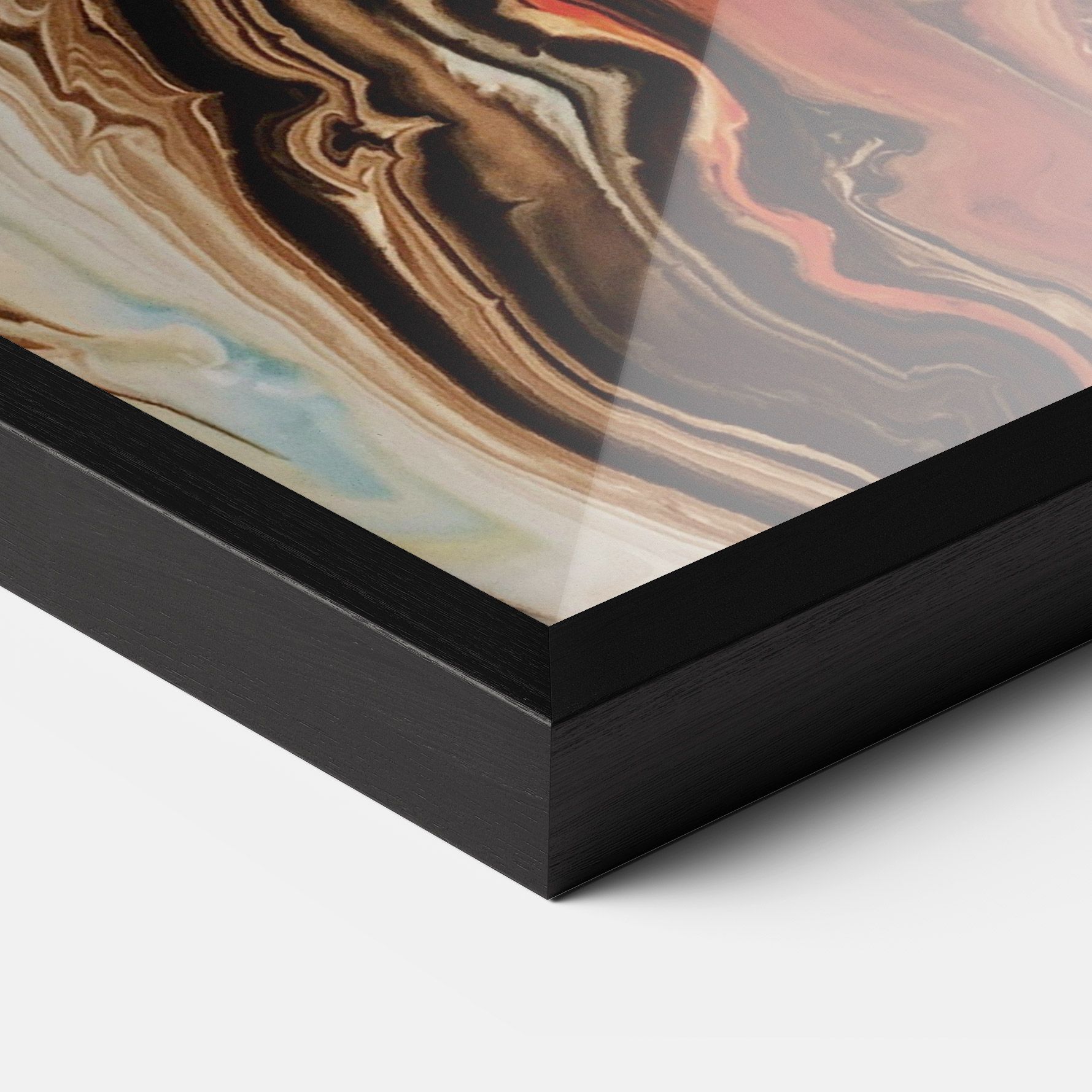 Abstract Waterfall mockup 3