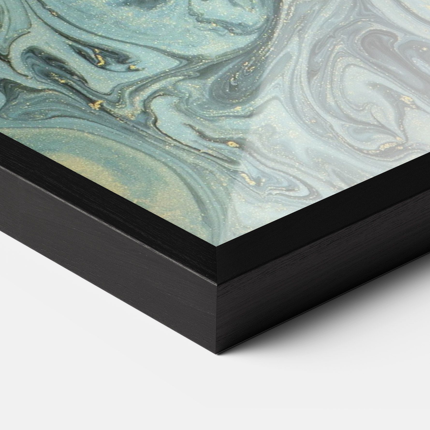 Dark Blue Golden Marble mockup 3